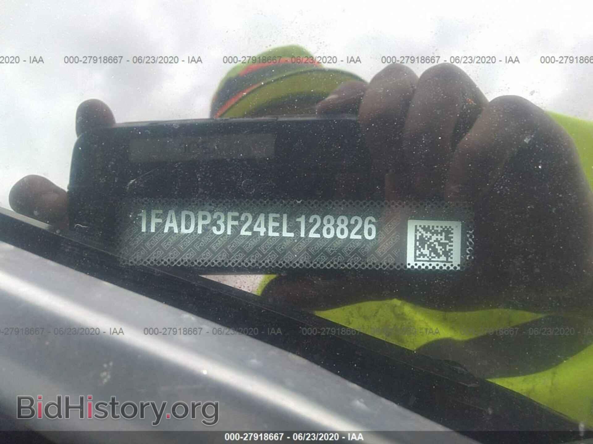 2014 FORD FOCUS - VIN: 1FADP3F24EL128826 - Фото 9