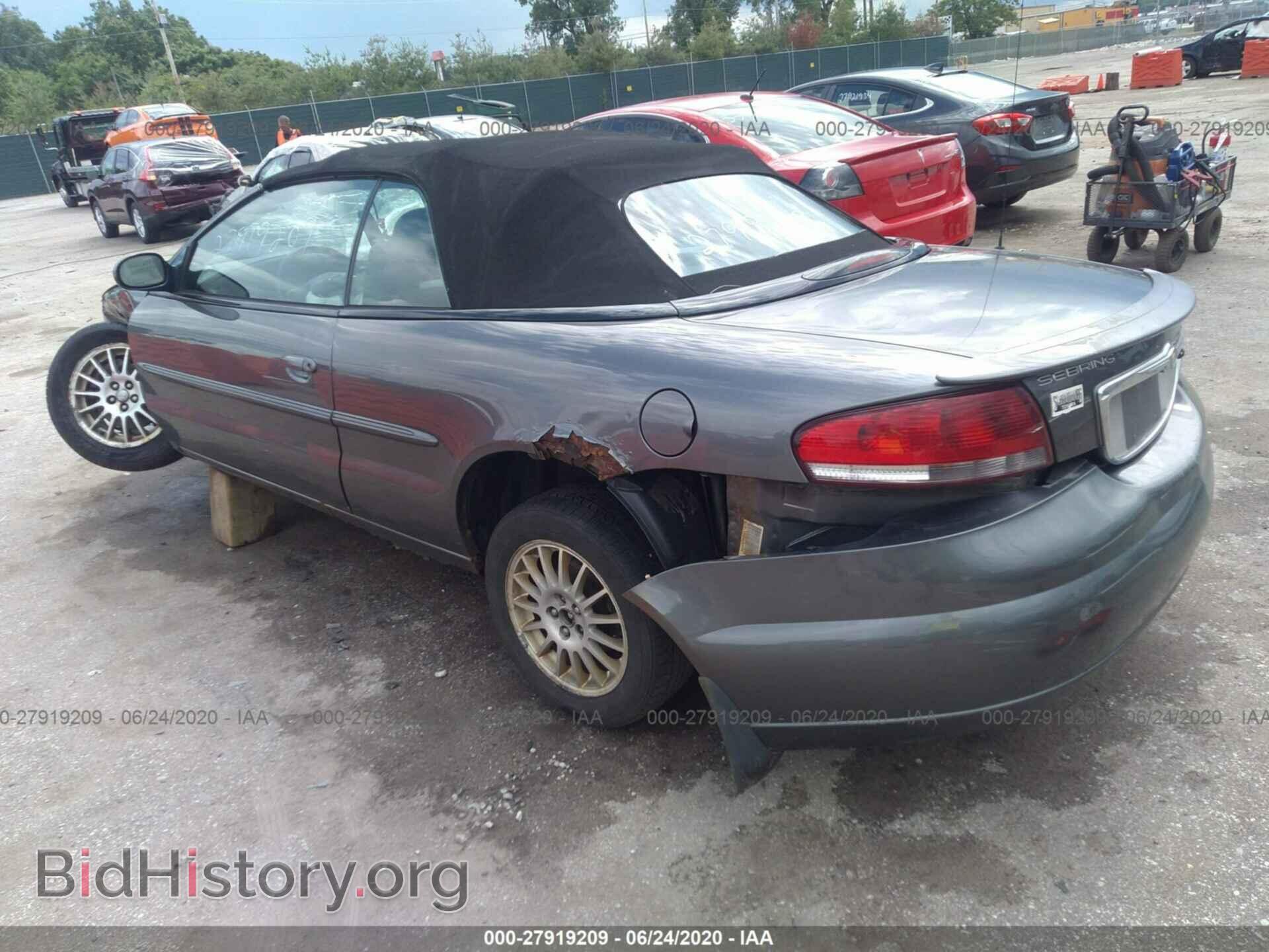 2004 CHRYSLER SEBRING - VIN: 1C3EL55R84N360096 - Фото 3