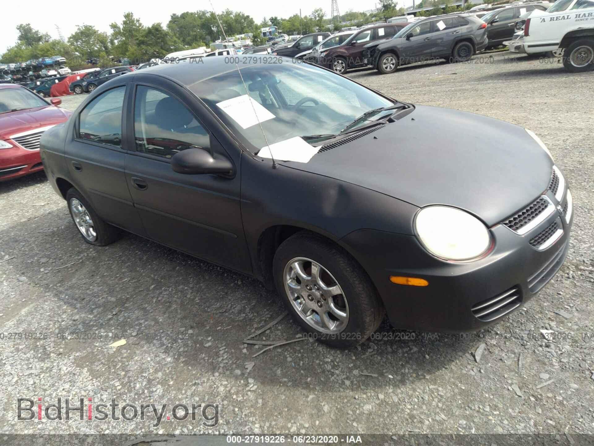 Фотография 1B3ES56C25D123573 - DODGE NEON 2005