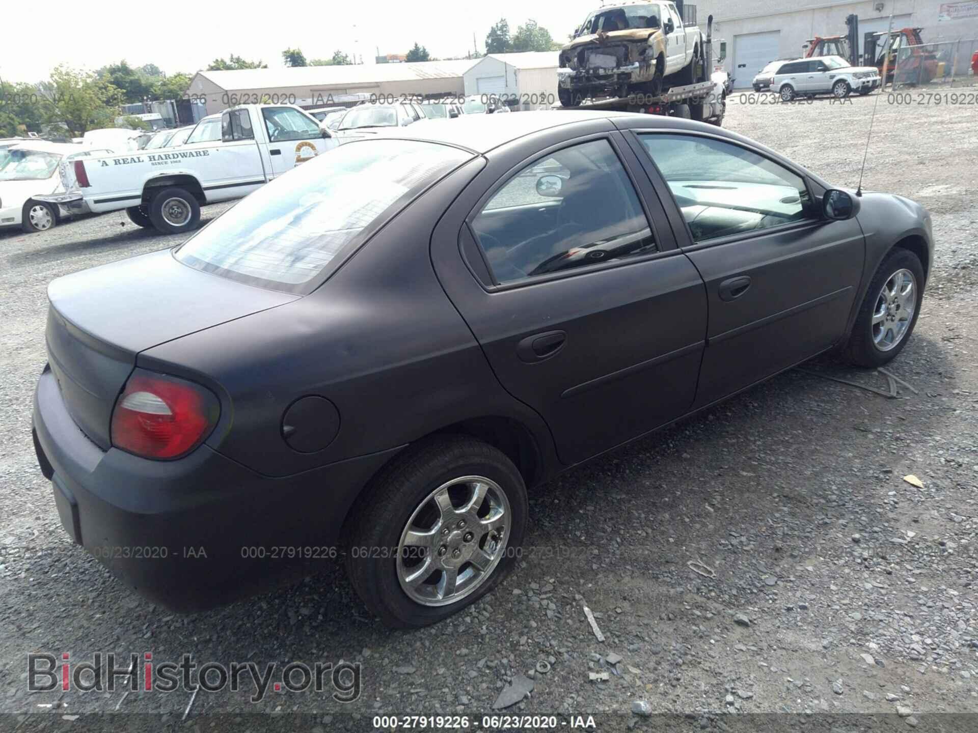 2005 DODGE NEON - VIN: 1B3ES56C25D123573 - Фото 4