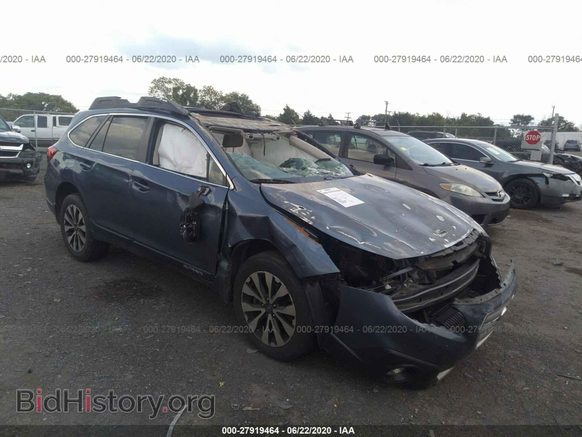 Photo 4S4BSANC3G3334247 - SUBARU OUTBACK 2016