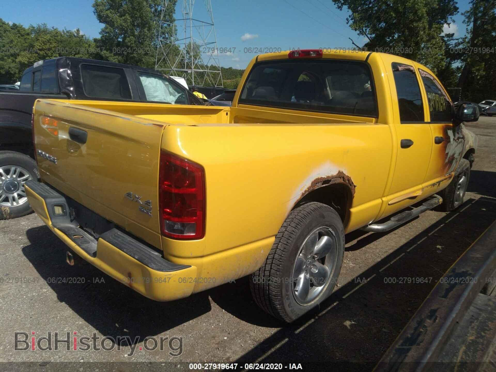 2004 DODGE RAM 1500 - VIN: 1D7HU18D04J289827 - Фото 4