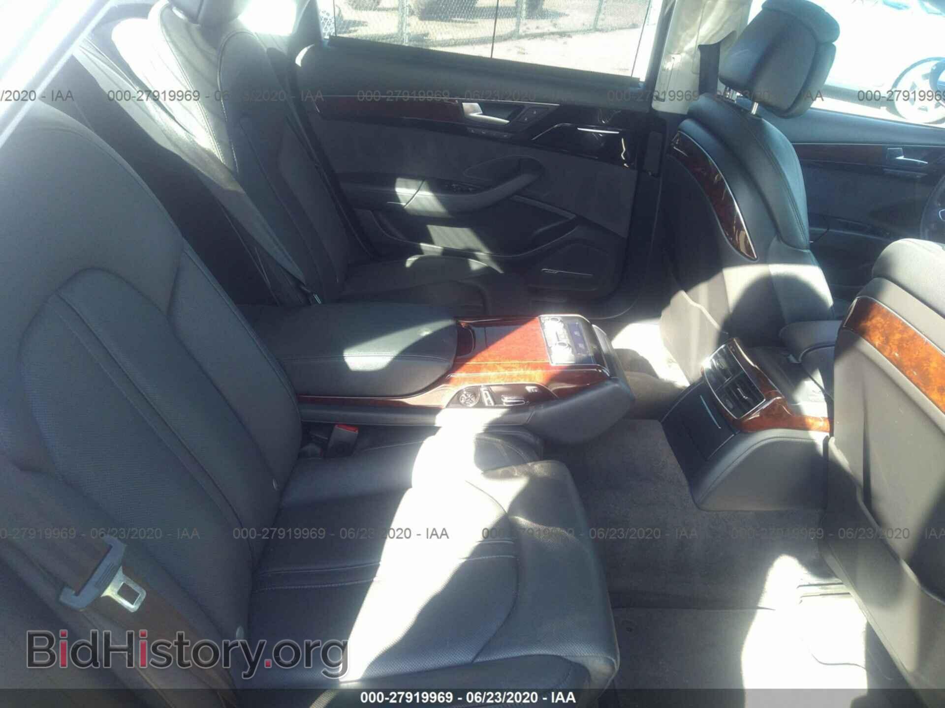 2011 AUDI A8 L - VIN: WAURVAFD8BN019455 - Фото 8