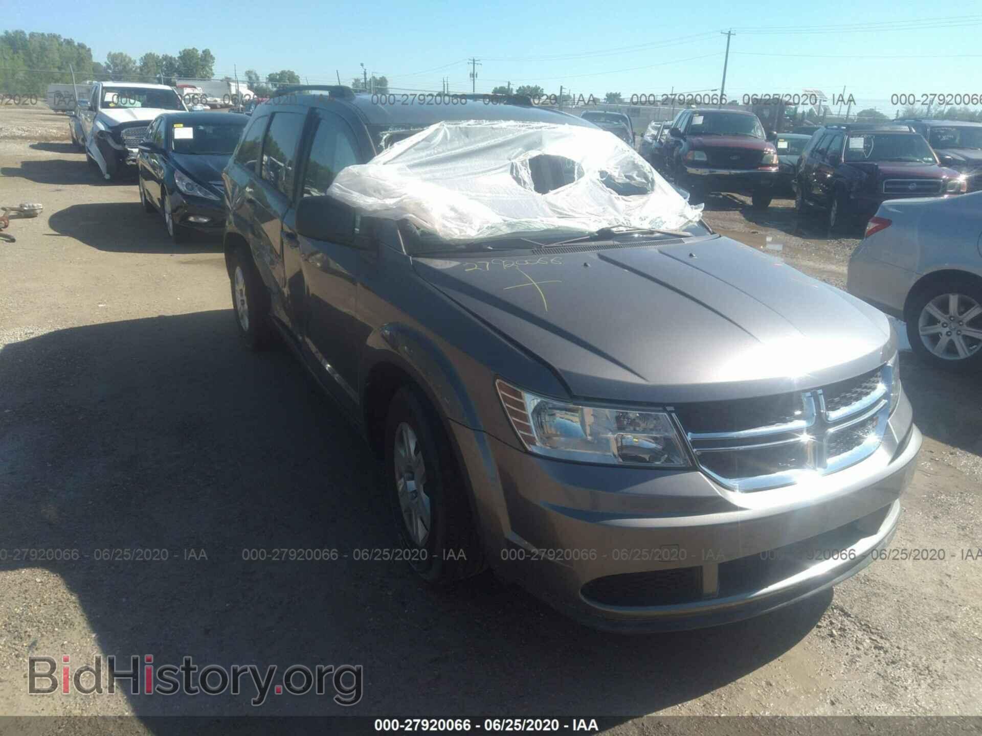 Photo 3C4PDCAB6CT356089 - DODGE JOURNEY 2012