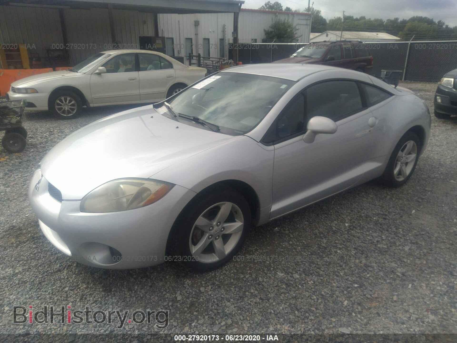 2007 MITSUBISHI ECLIPSE - VIN: 4A3AK24F57E043493 - Фото 2