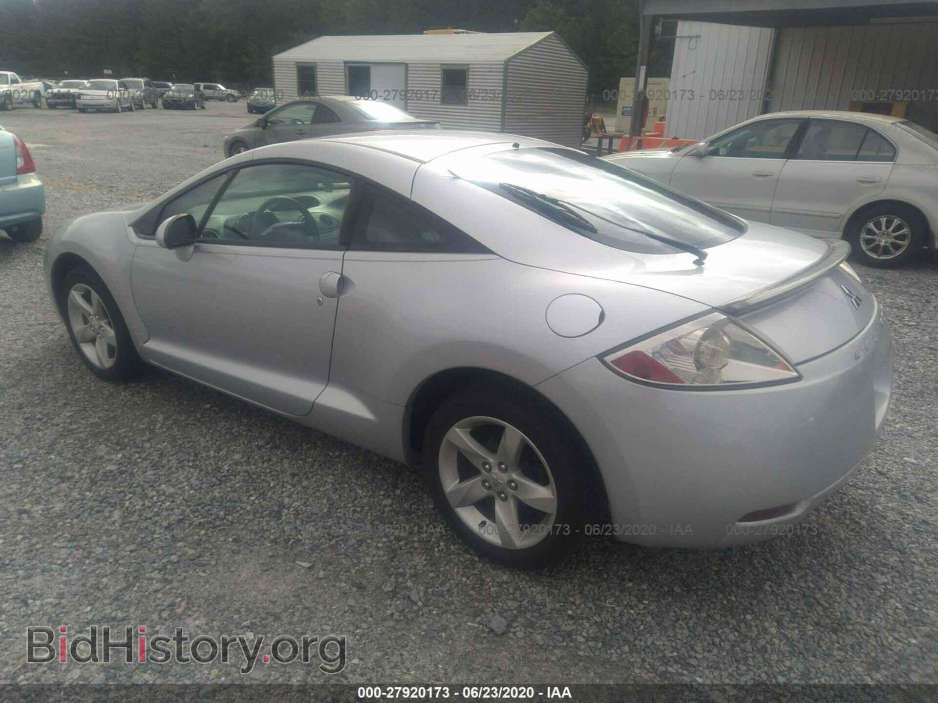 2007 MITSUBISHI ECLIPSE - VIN: 4A3AK24F57E043493 - Фото 3