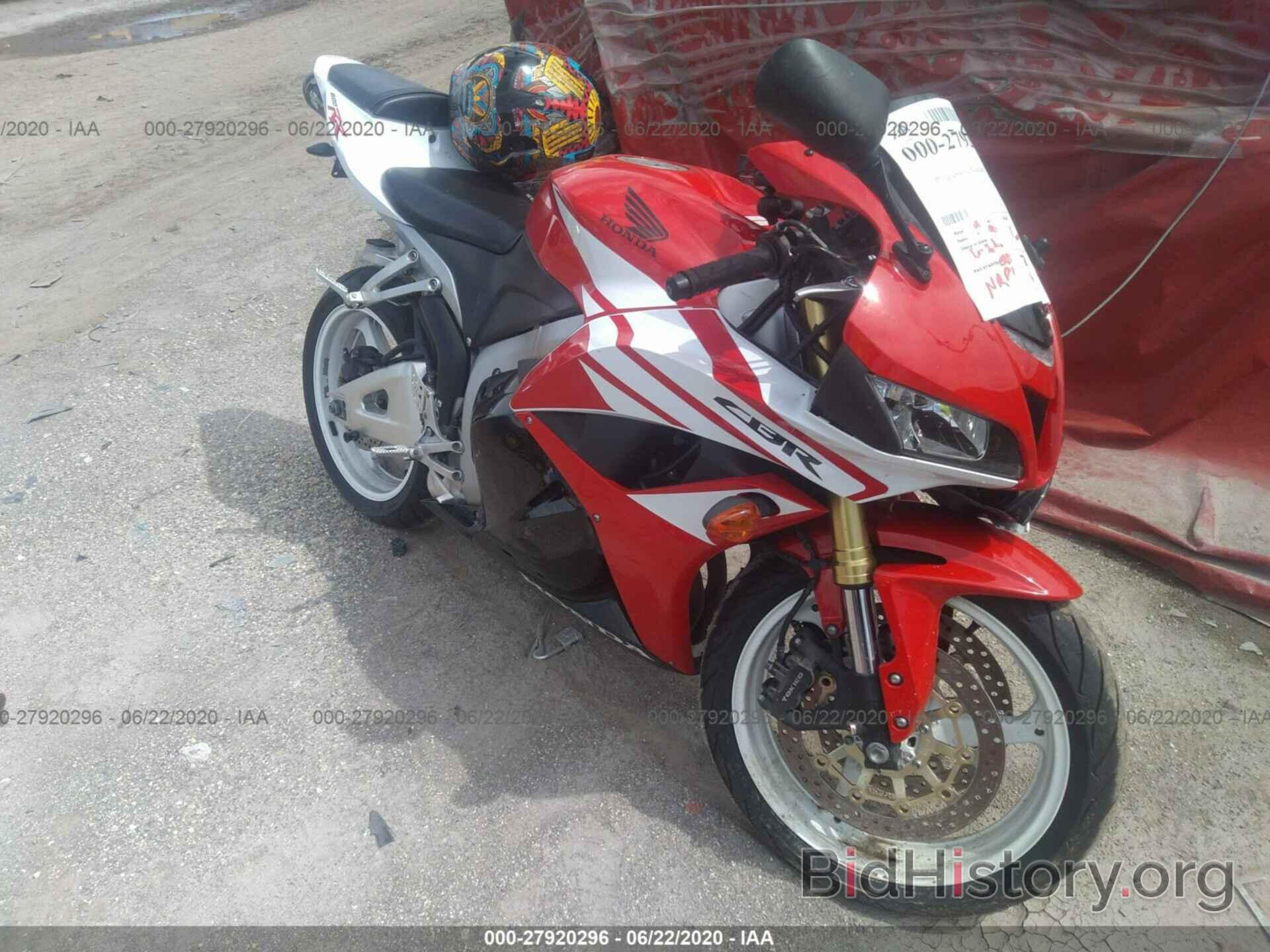 Photo JH2PC4043CK500749 - HONDA CBR600 2012