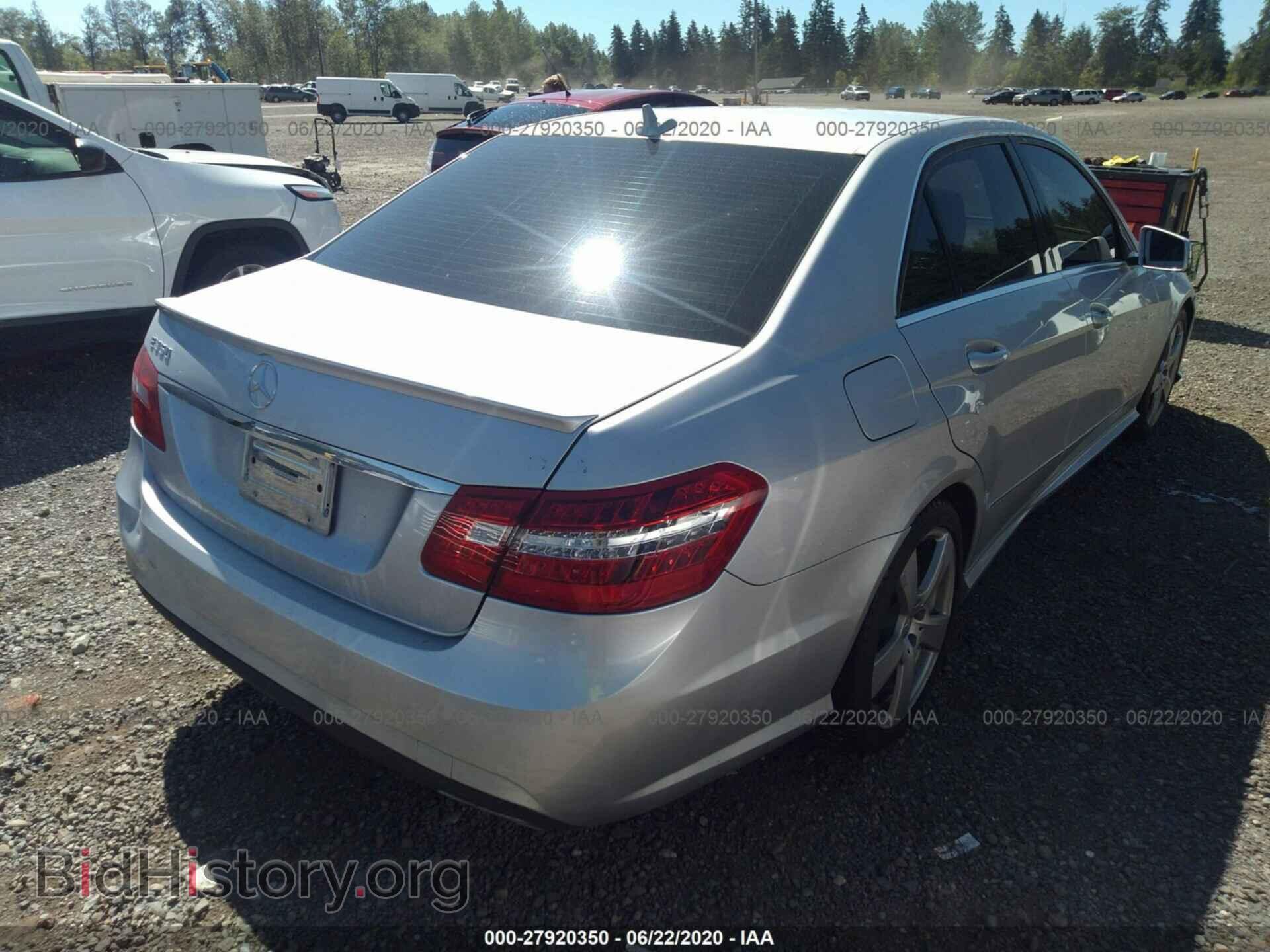 2011 MERCEDES-BENZ E-CLASS - VIN: WDDHF5GB7BA503467 - Фото 4