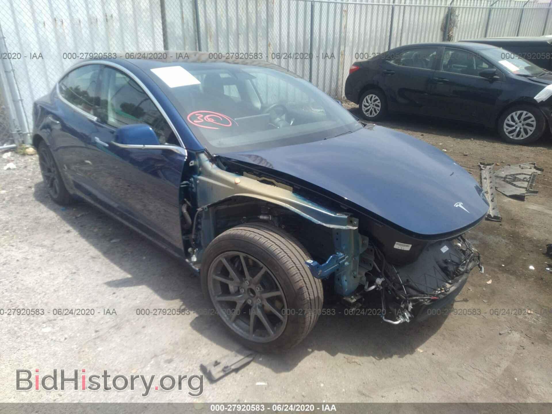 Фотография 5YJ3E1EA7KF313931 - TESLA MODEL 3 2019