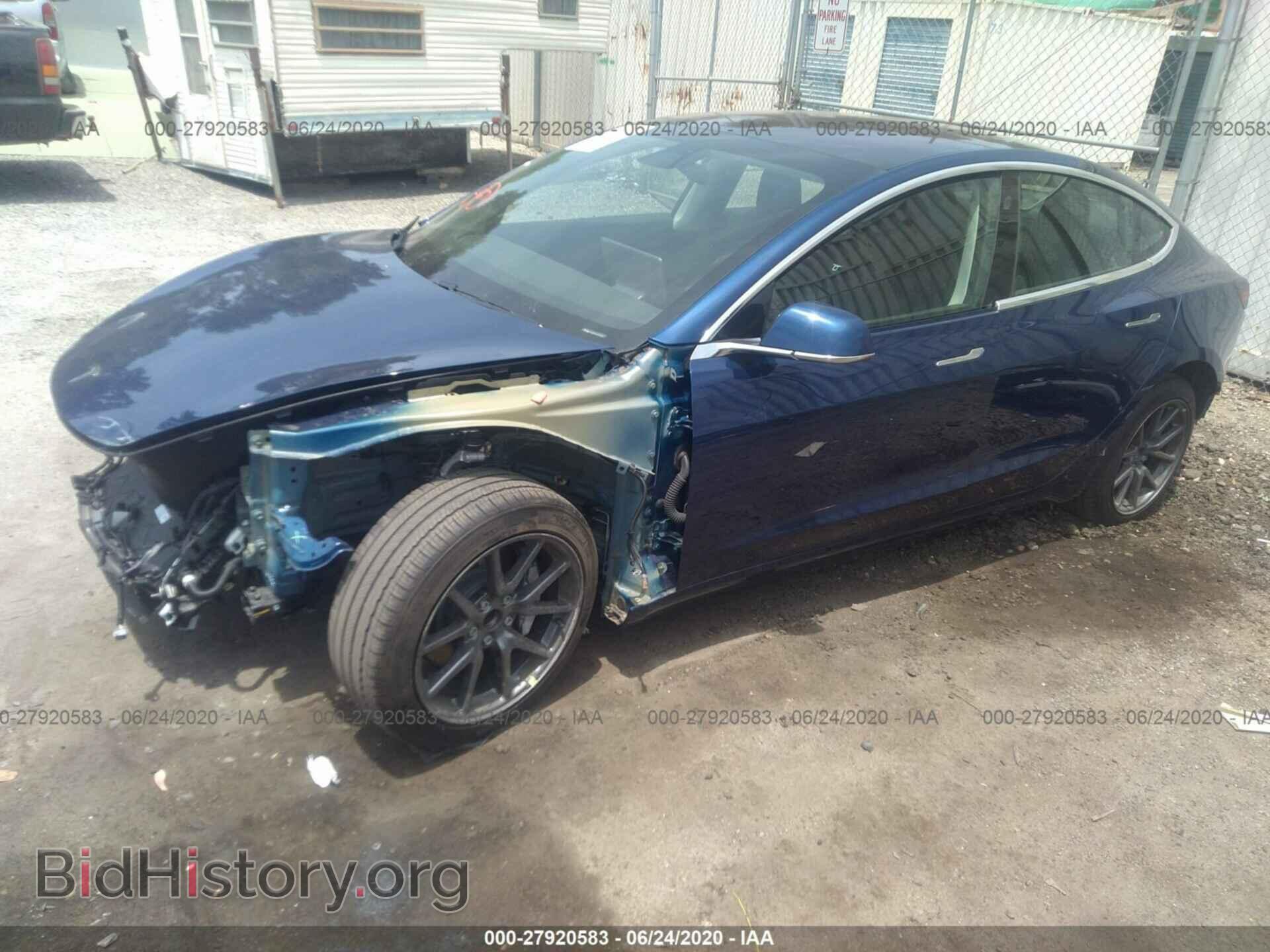 2019 TESLA MODEL 3 - VIN: 5YJ3E1EA7KF313931 - Фото 2