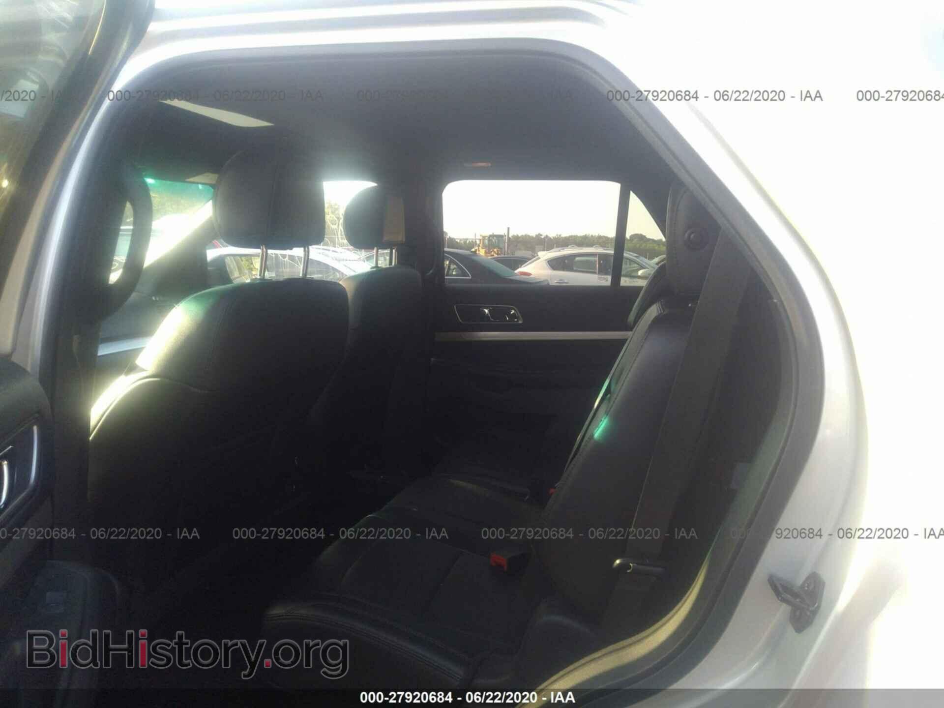 2016 FORD EXPLORER - VIN: 1FM5K8D81GGA42091 - Фото 8