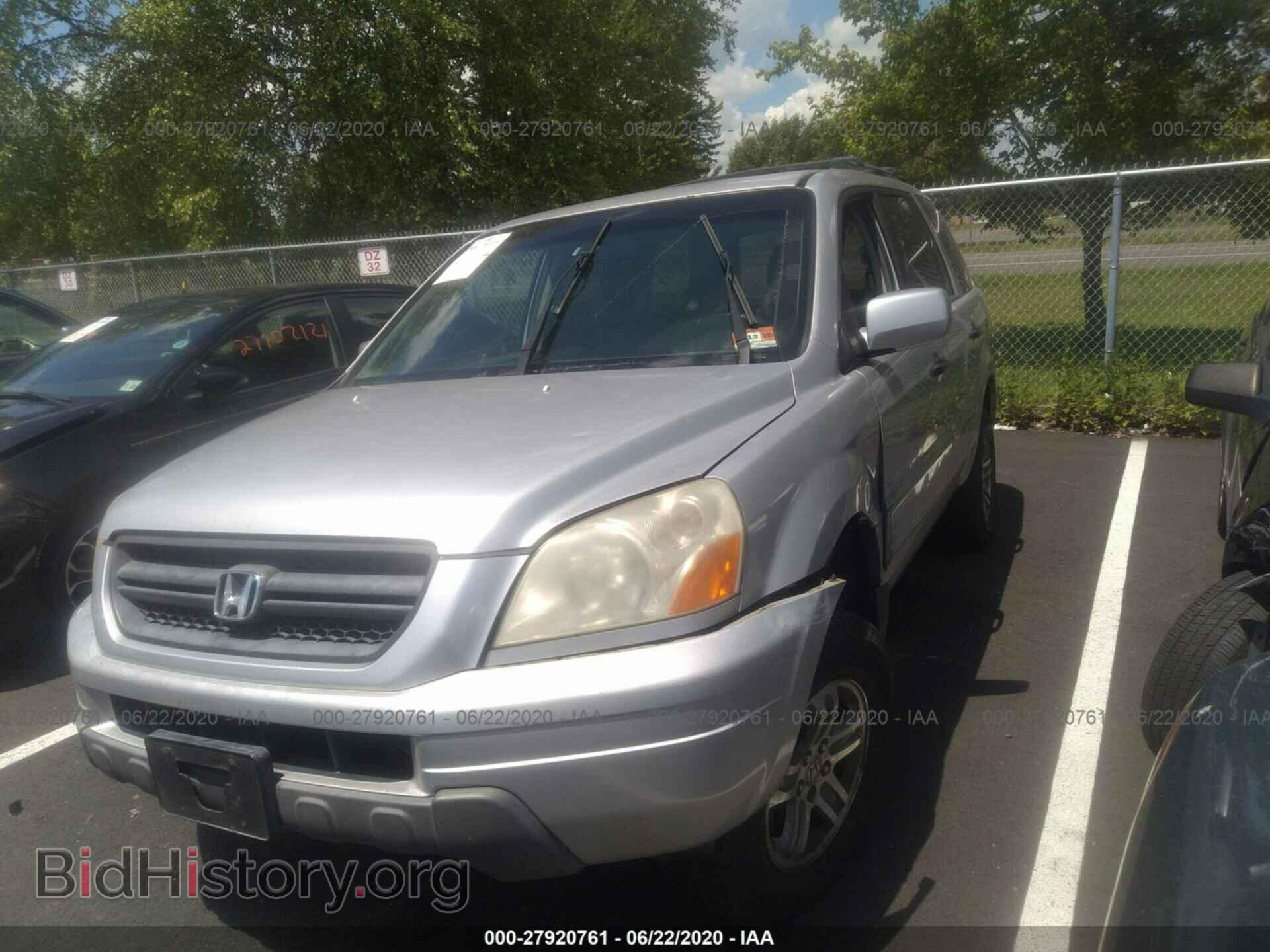 2005 HONDA PILOT - VIN: 5FNYF18625B057776 - Фото 2