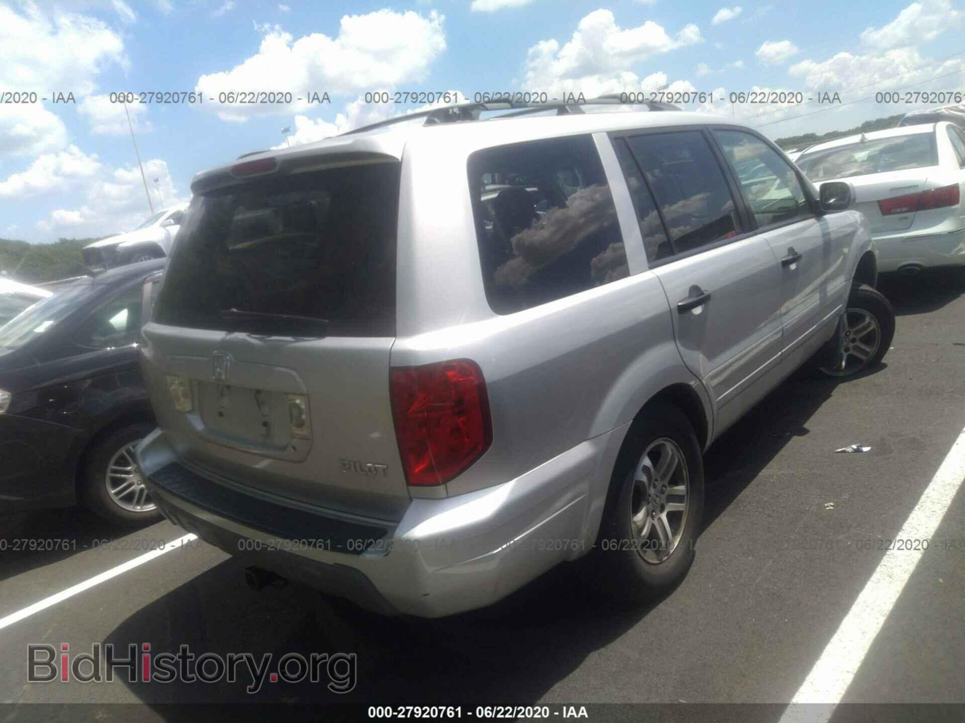 2005 HONDA PILOT - VIN: 5FNYF18625B057776 - Фото 4