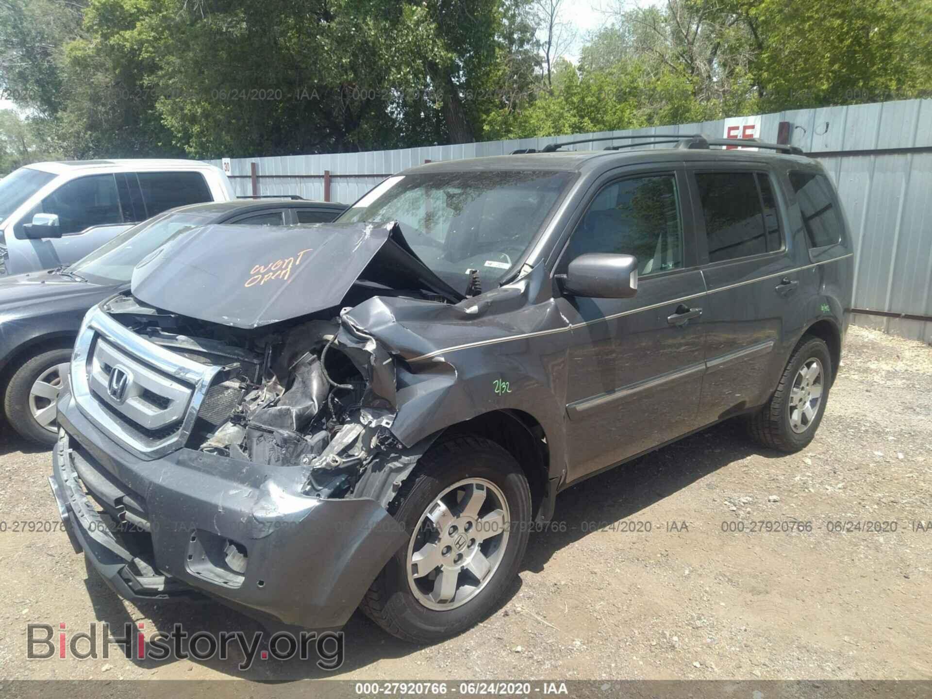 2011 HONDA PILOT - VIN: 5FNYF4H91BB033167 - Фото 2