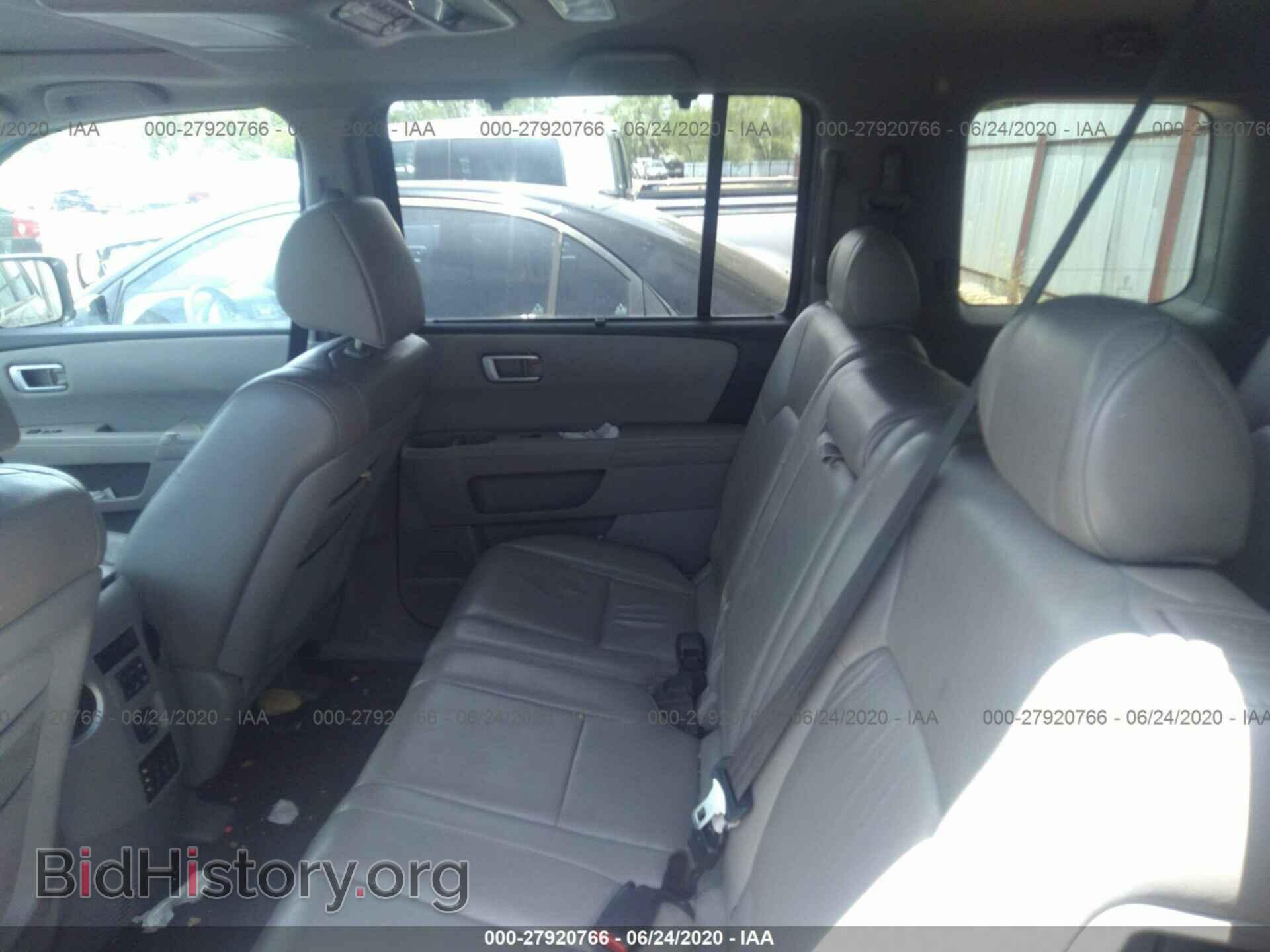 2011 HONDA PILOT - VIN: 5FNYF4H91BB033167 - Фото 8