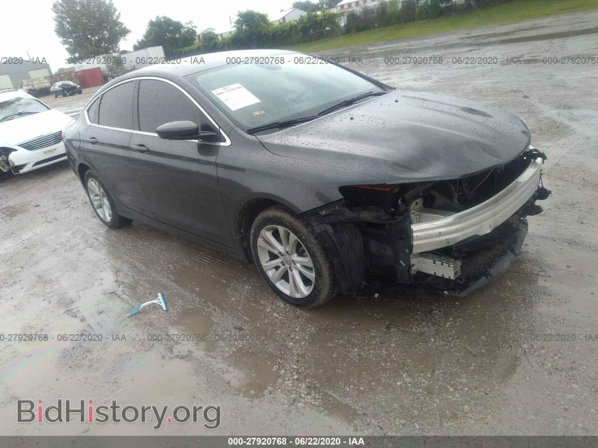 Фотография 1C3CCCAB6GN169091 - CHRYSLER 200 2016