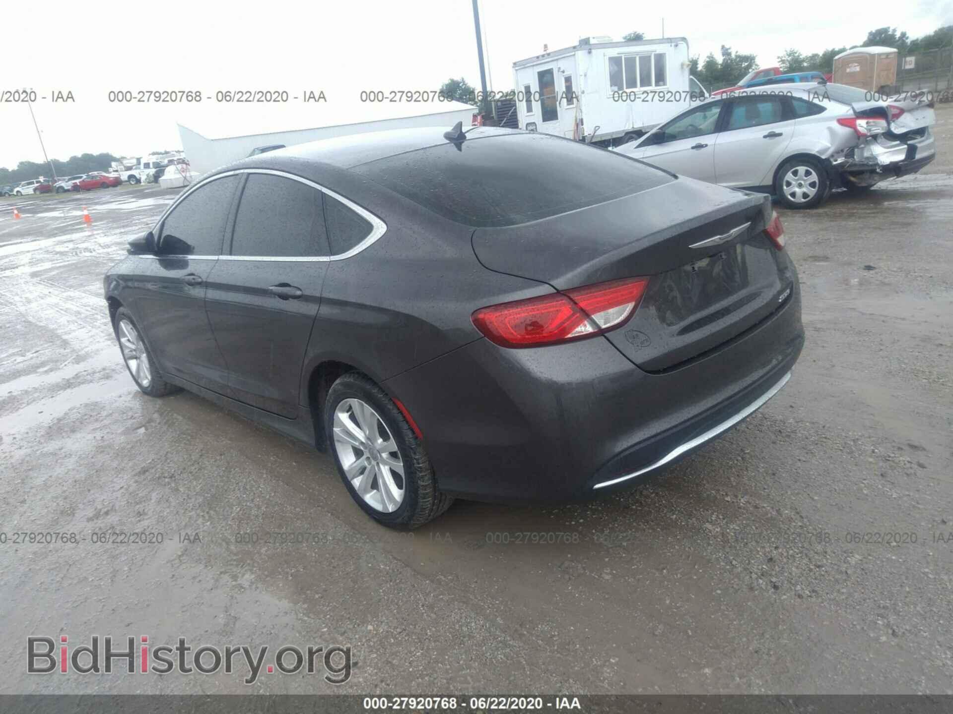 2016 CHRYSLER 200 - VIN: 1C3CCCAB6GN169091 - Фото 3