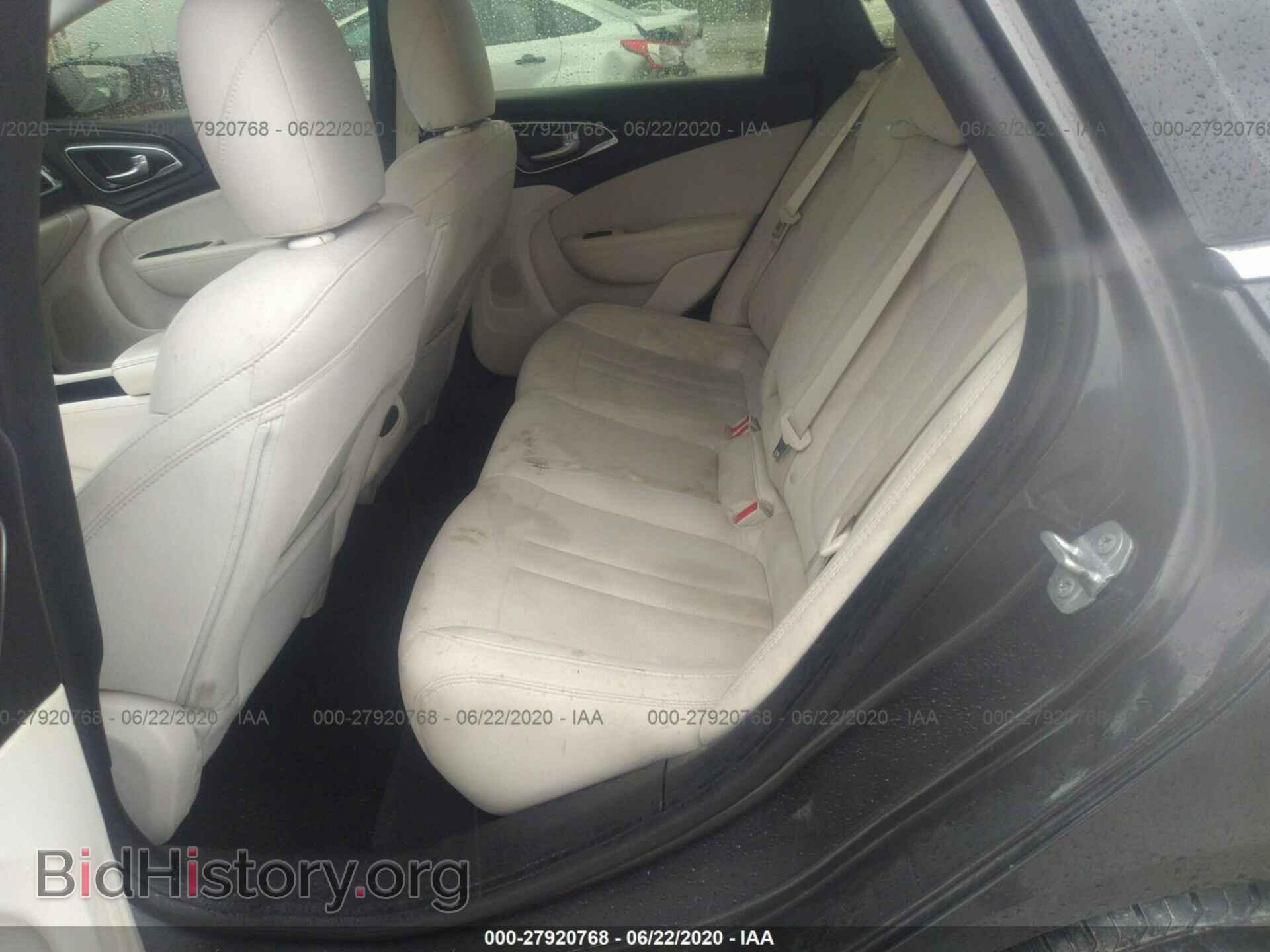 2016 CHRYSLER 200 - VIN: 1C3CCCAB6GN169091 - Фото 8
