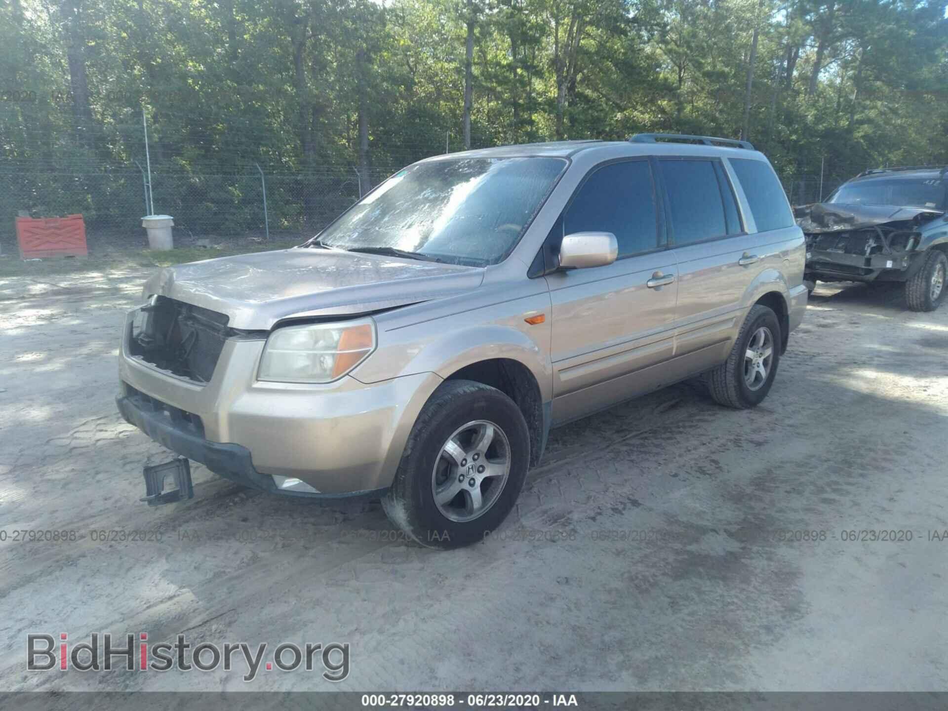 2006 HONDA PILOT - VIN: 5FNYF28626B029614 - Фото 2