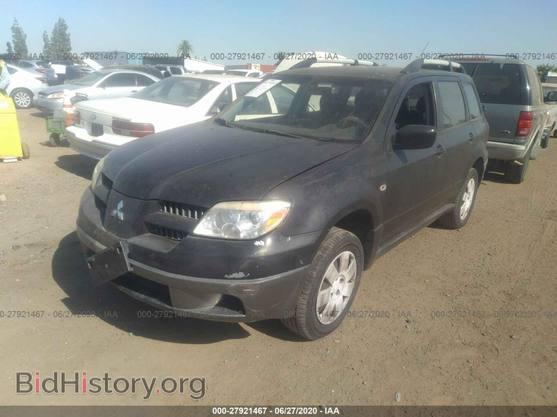 2006 MITSUBISHI OUTLANDER - VIN: JA4LX31F86U005648 - Фото 2