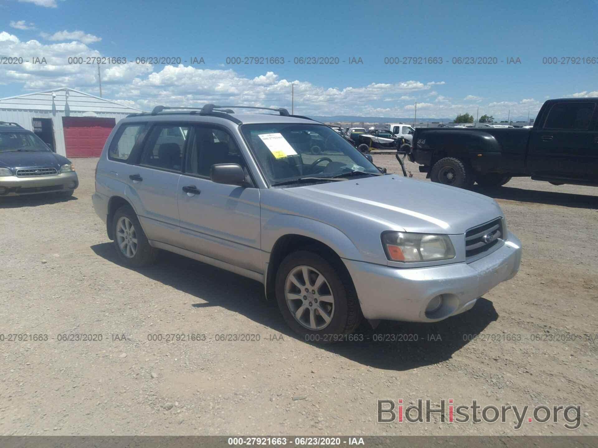 Photo JF1SG65685H700710 - SUBARU FORESTER 2005