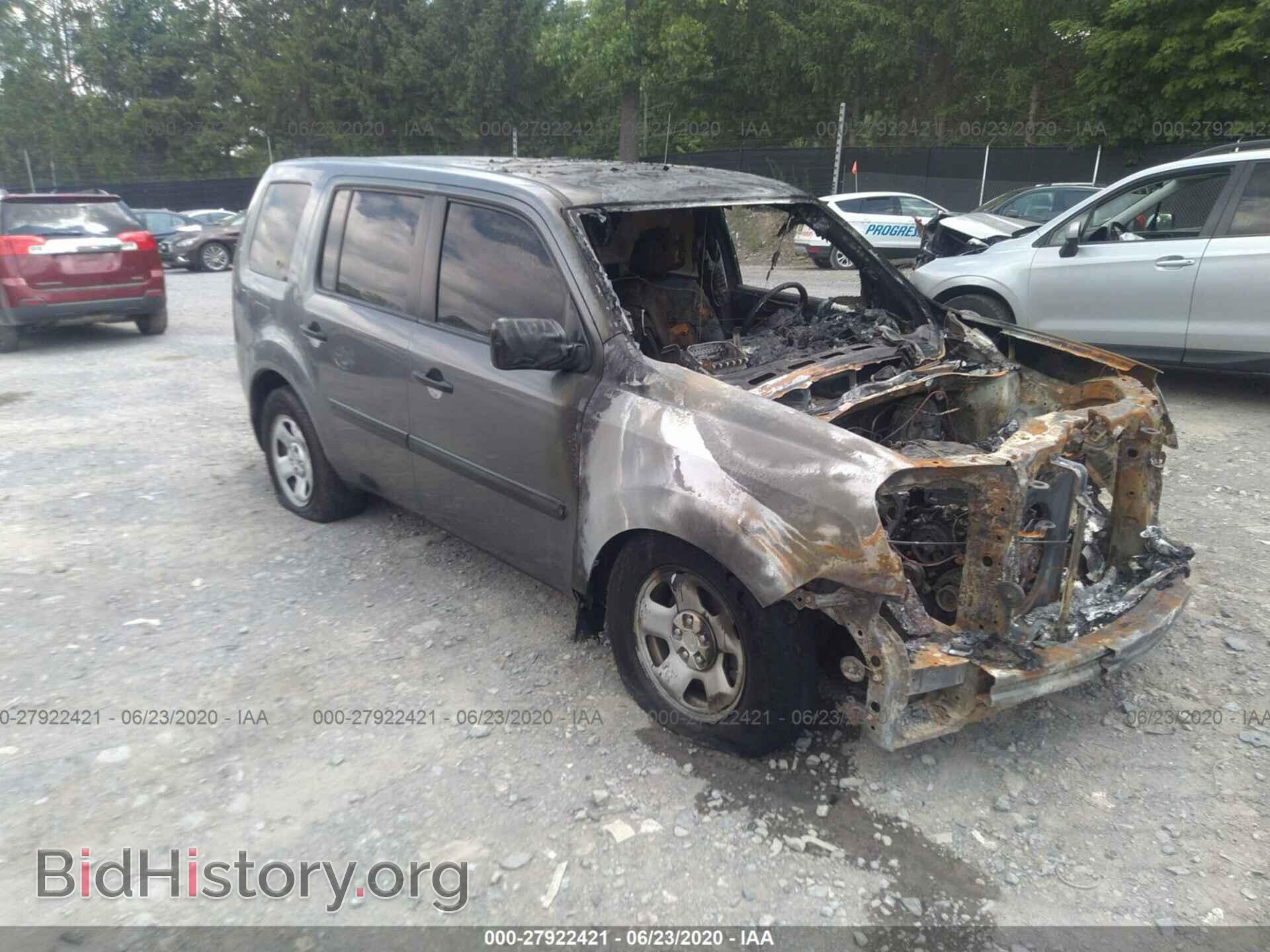 Photo 5FNYF48229B054610 - HONDA PILOT 2009