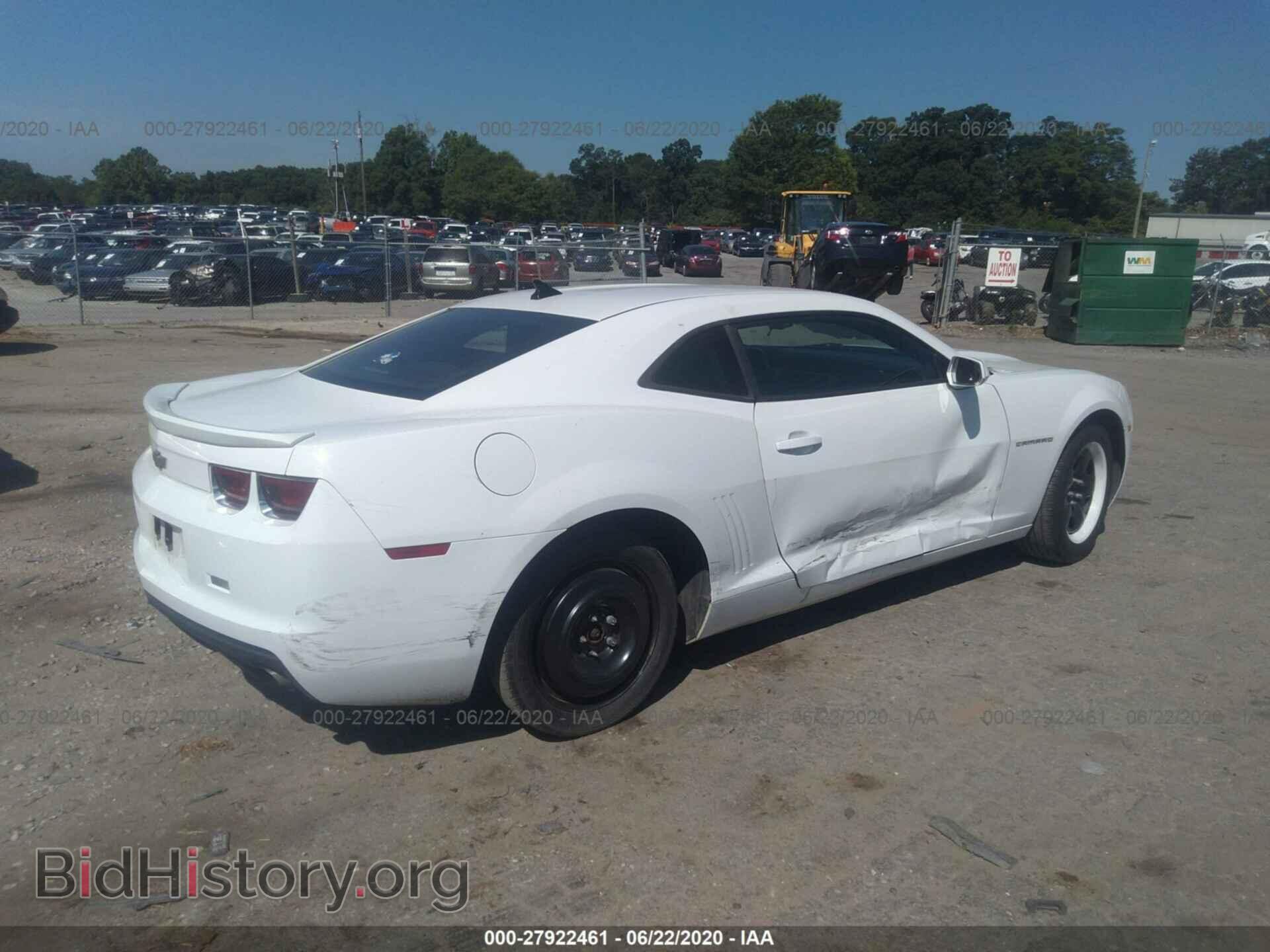 2012 CHEVROLET CAMARO - VIN: 2G1FA1E34C9139115 - Фото 4