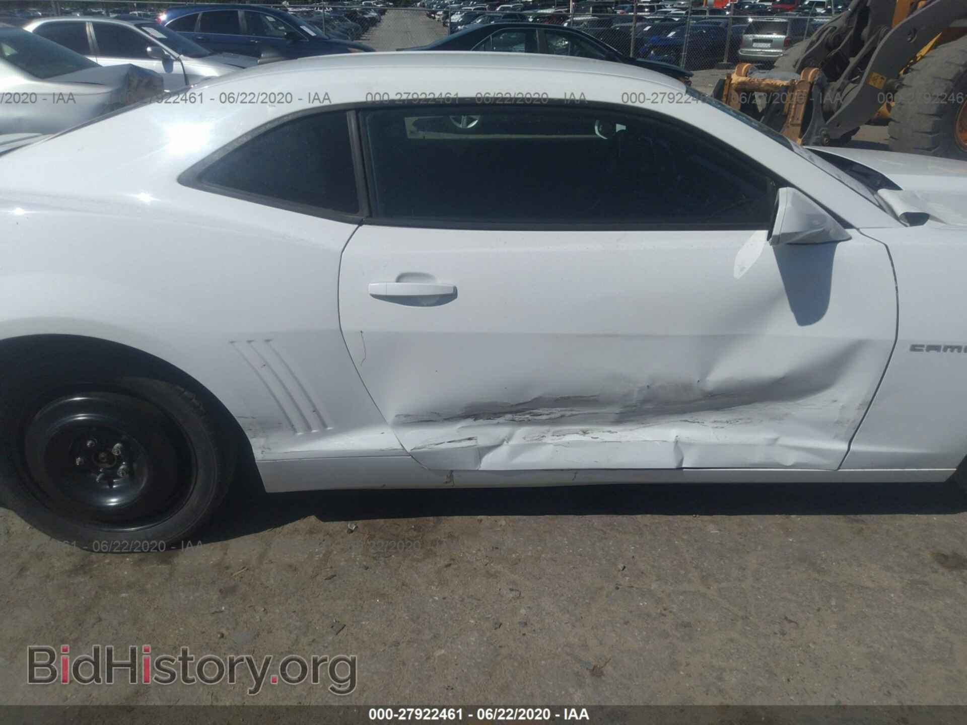 2012 CHEVROLET CAMARO - VIN: 2G1FA1E34C9139115 - Фото 6