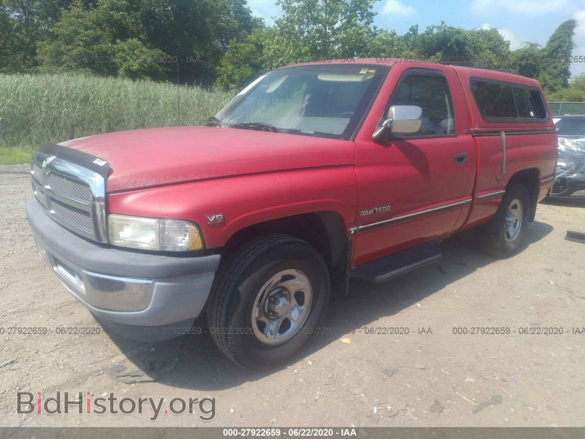 1994 DODGE RAM 1500 - VIN: 3B7HC16Y6RM551301 - Фото 2