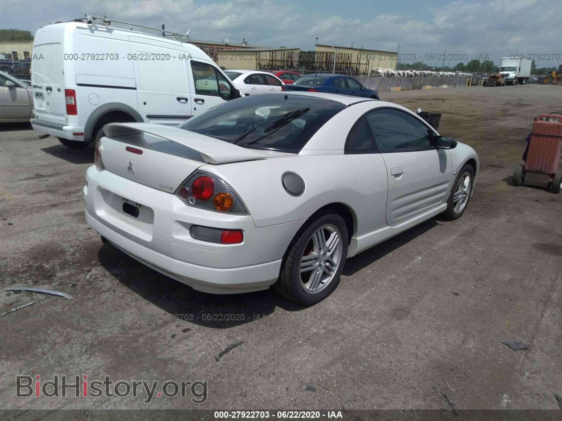 2003 MITSUBISHI ECLIPSE - VIN: 4A3AC74H73E005544 - Photo 4