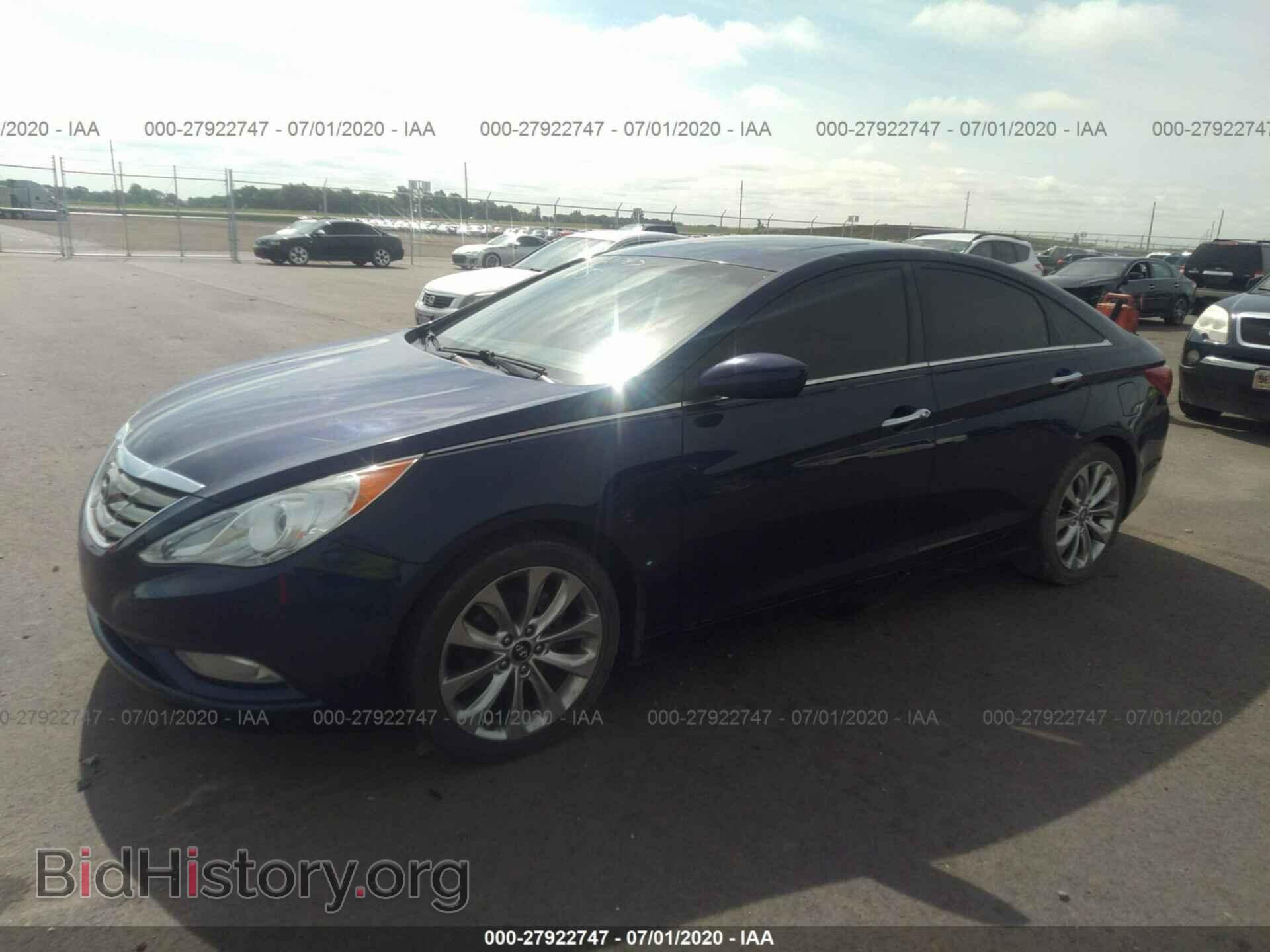 2012 HYUNDAI SONATA - VIN: 5NPEC4AC8CH442285 - Фото 2