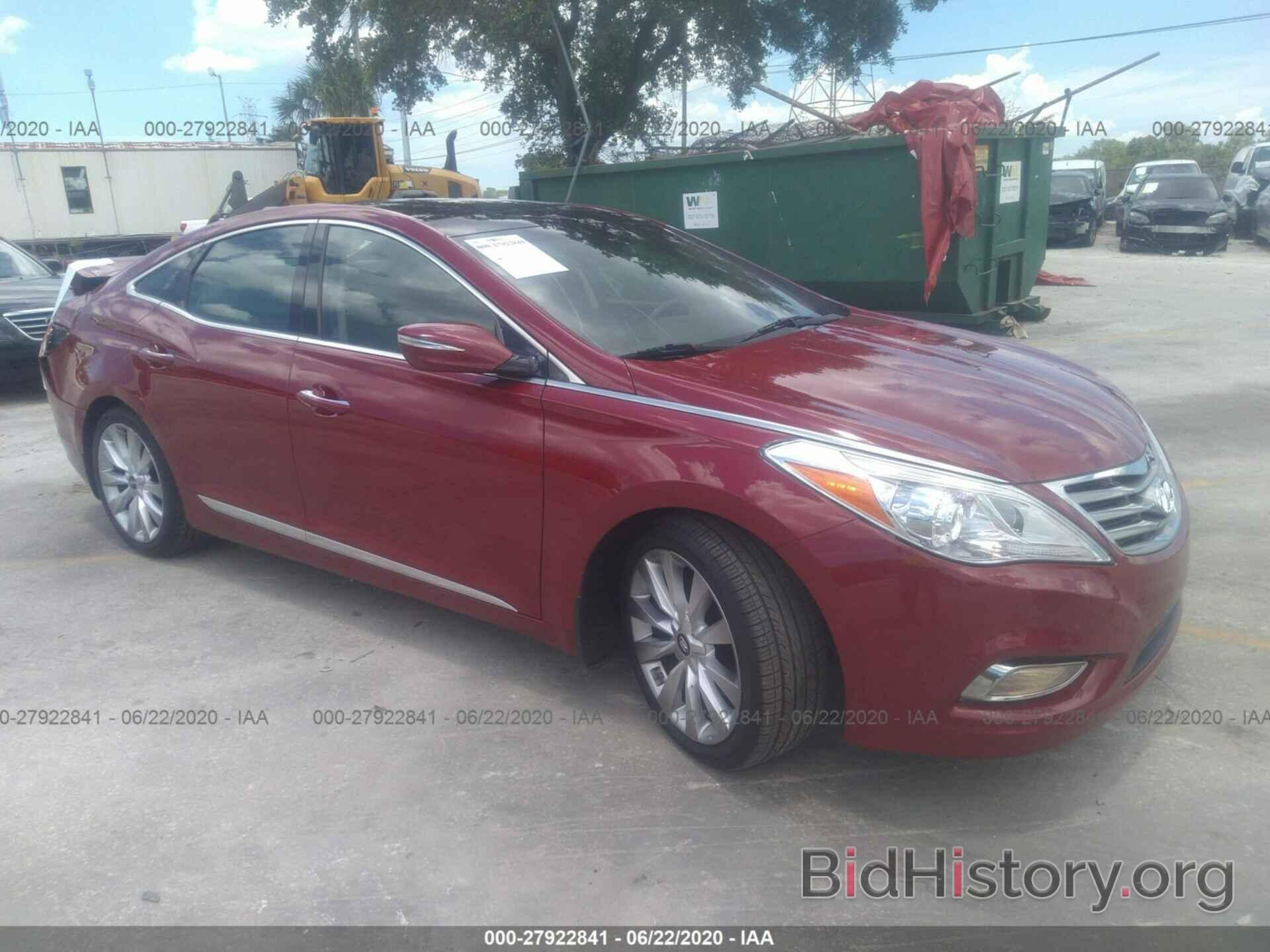 Photo KMHFH4JG4DA222820 - HYUNDAI AZERA 2013