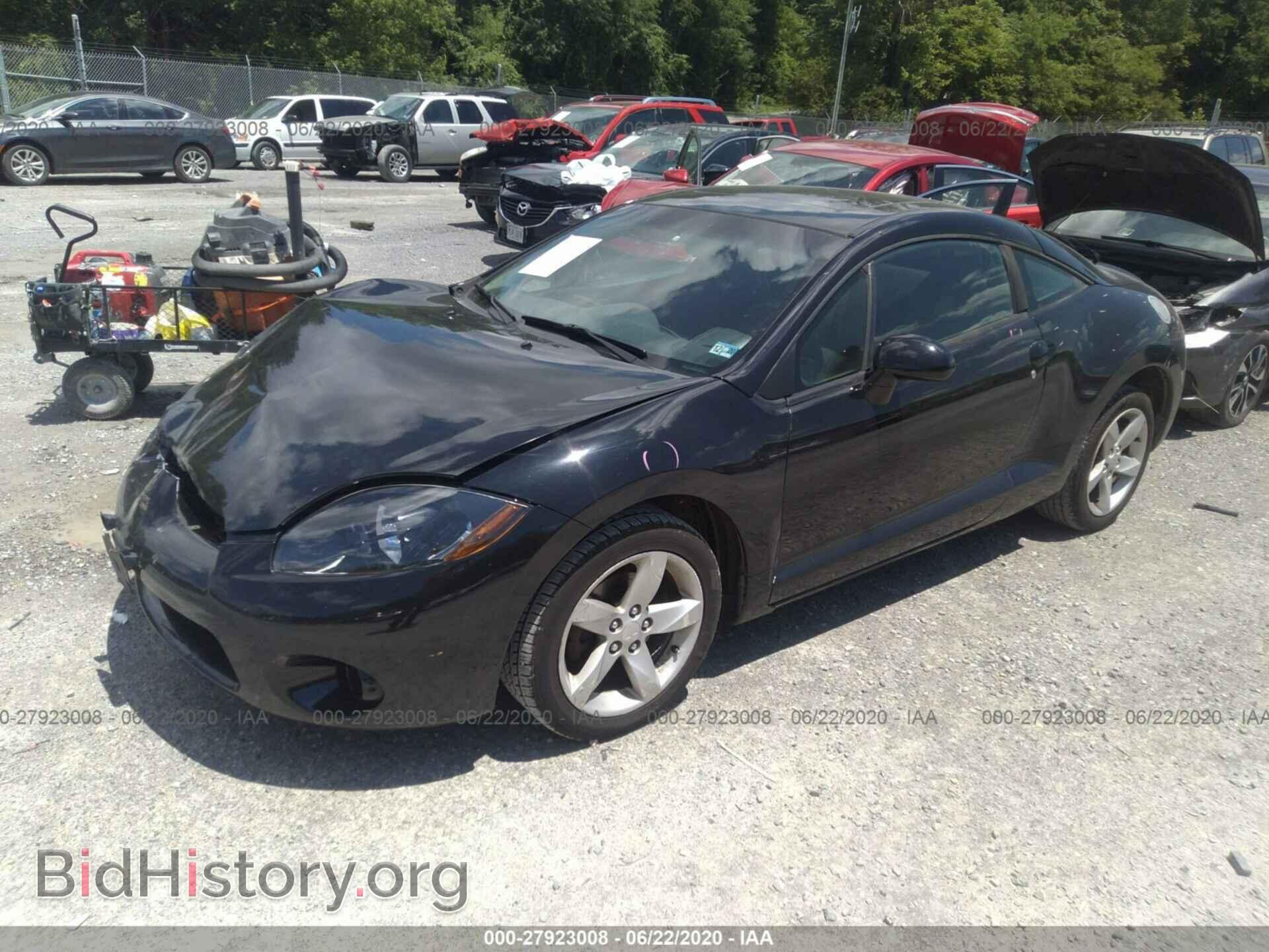 2006 MITSUBISHI ECLIPSE - VIN: 4A3AK24F06E025594 - Фото 2