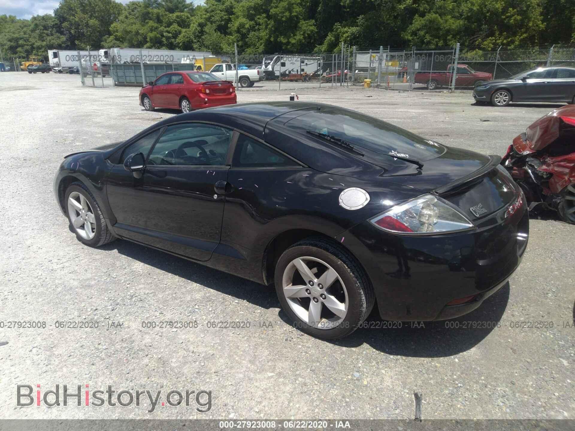 2006 MITSUBISHI ECLIPSE - VIN: 4A3AK24F06E025594 - Фото 3