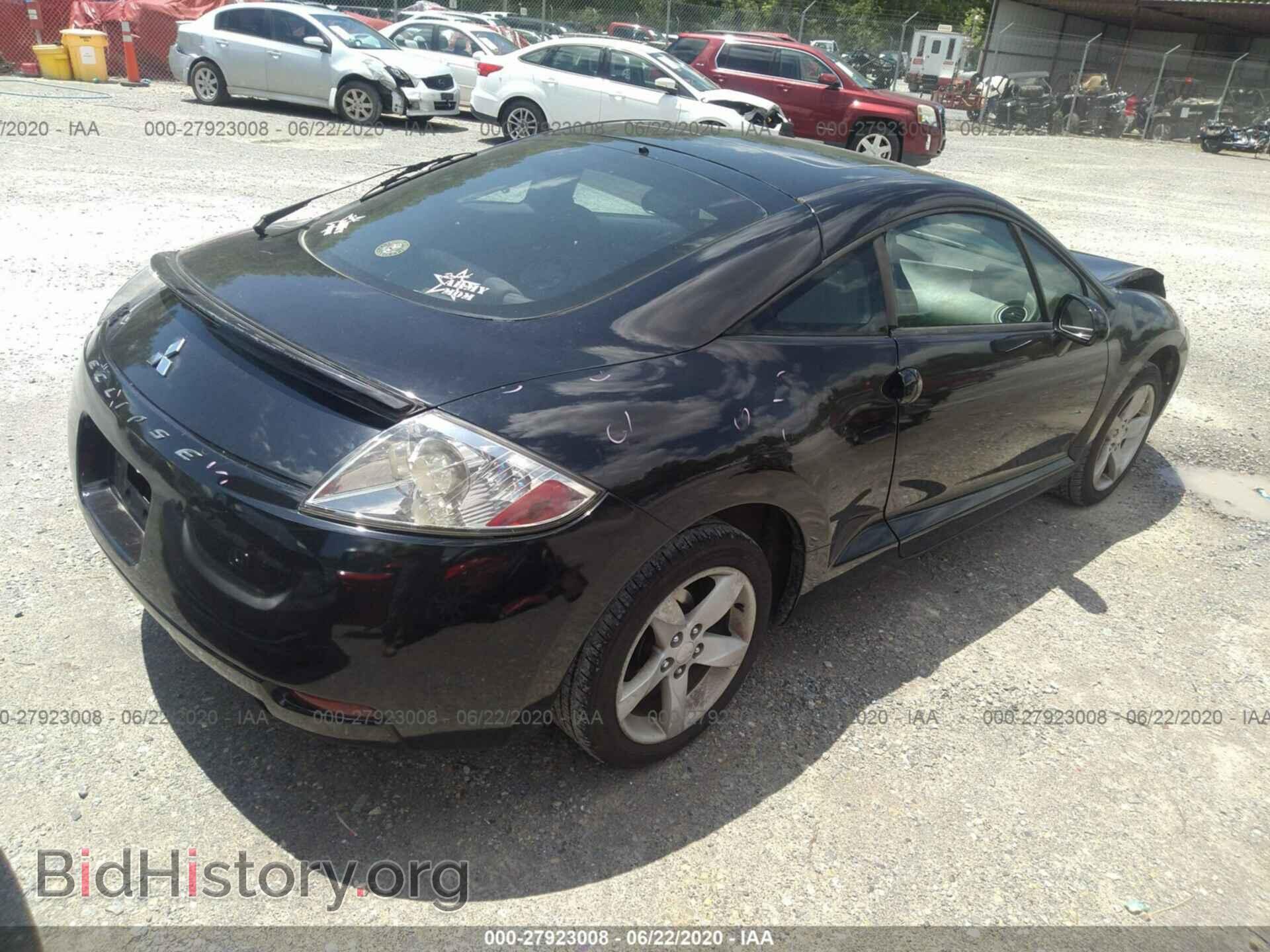 2006 MITSUBISHI ECLIPSE - VIN: 4A3AK24F06E025594 - Фото 4