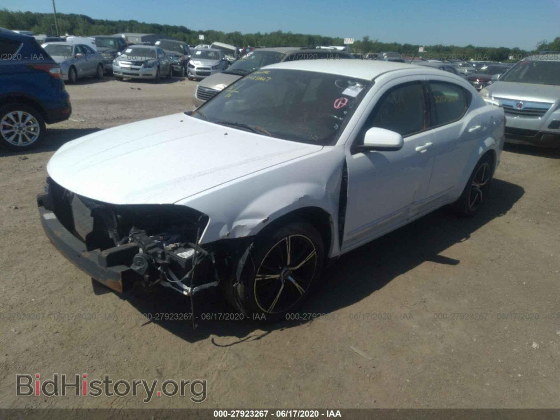 2013 DODGE AVENGER - VIN: 1C3CDZCB9DN663230 - Photo 2