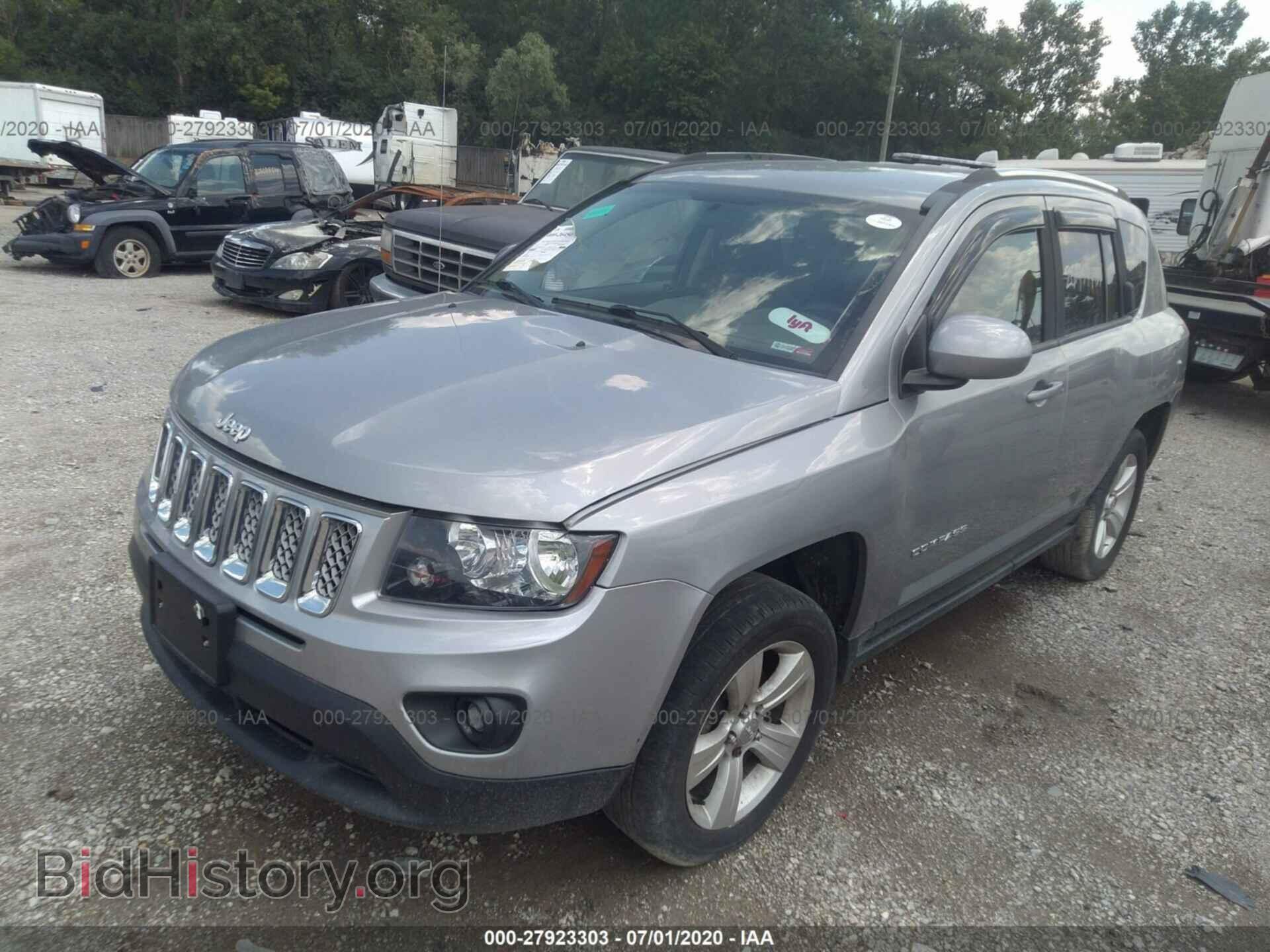 2014 JEEP COMPASS - VIN: 1C4NJCEB9ED854192 - Фото 2