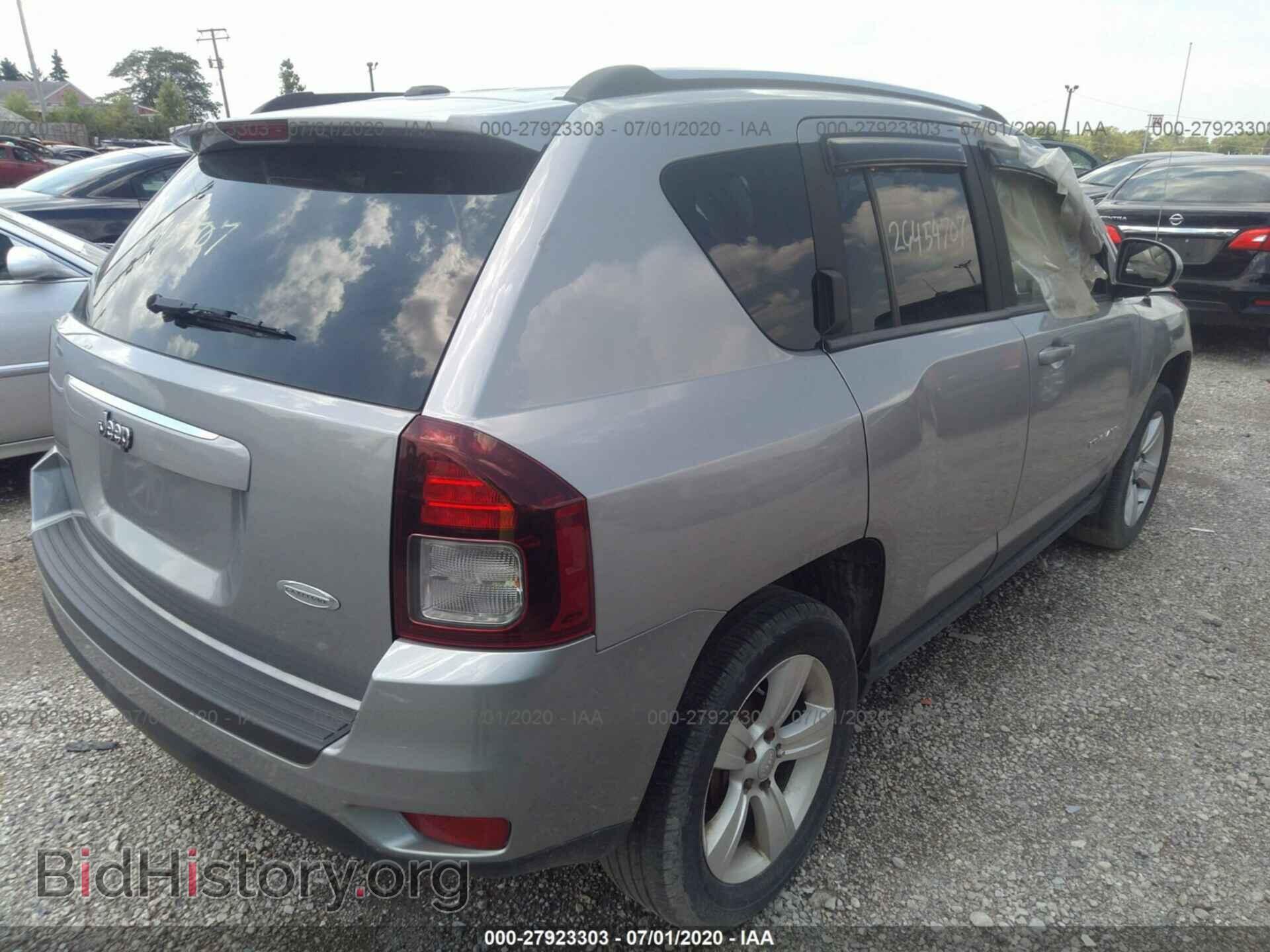 2014 JEEP COMPASS - VIN: 1C4NJCEB9ED854192 - Фото 4