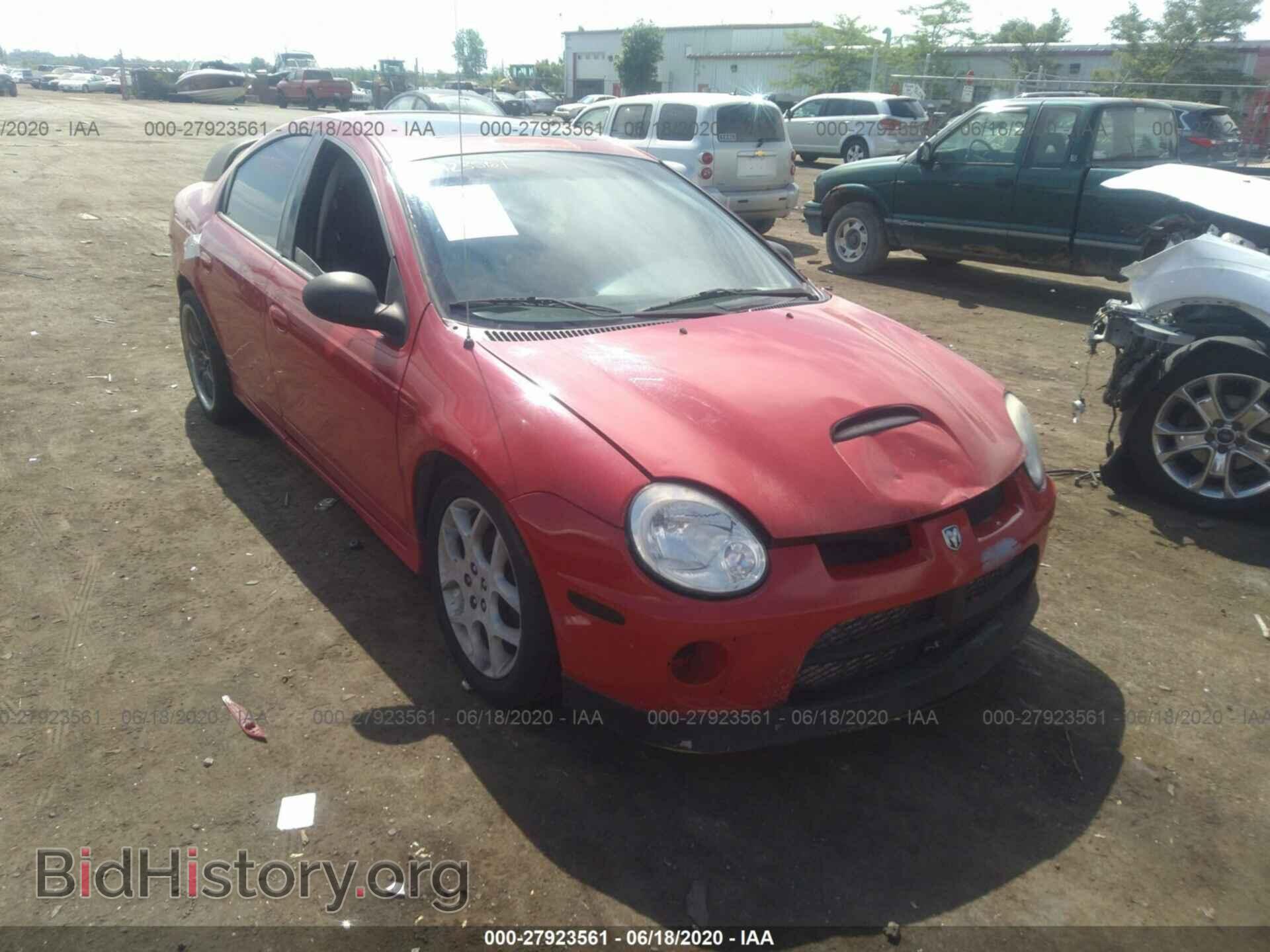 Photo 1B3AS66S24D615935 - DODGE NEON 2004