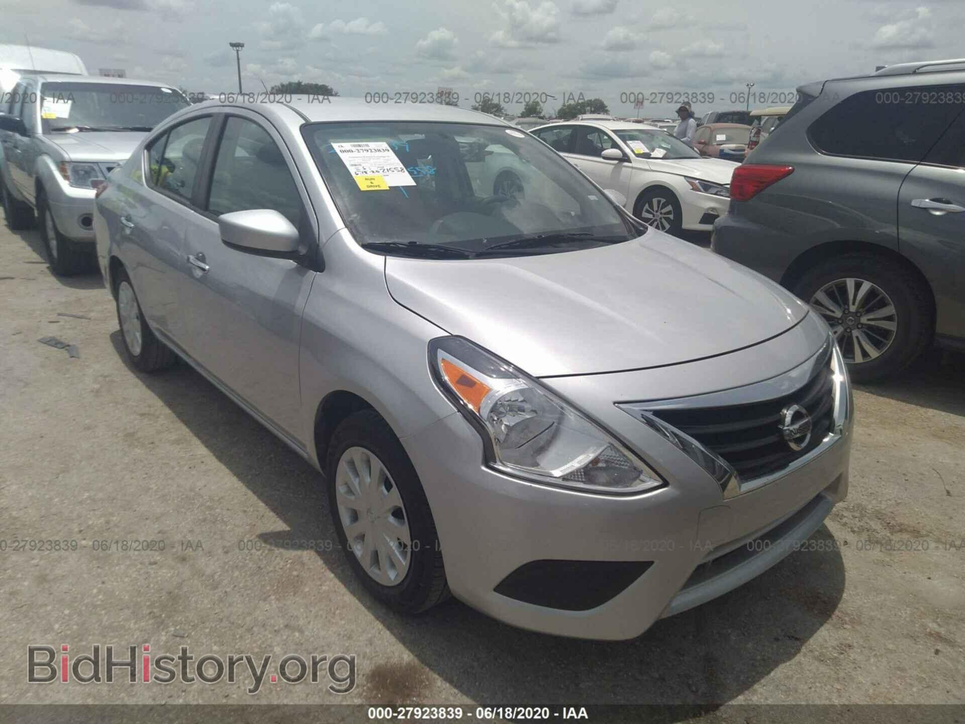 Фотография 3N1CN7AP3KL840852 - NISSAN VERSA 2019