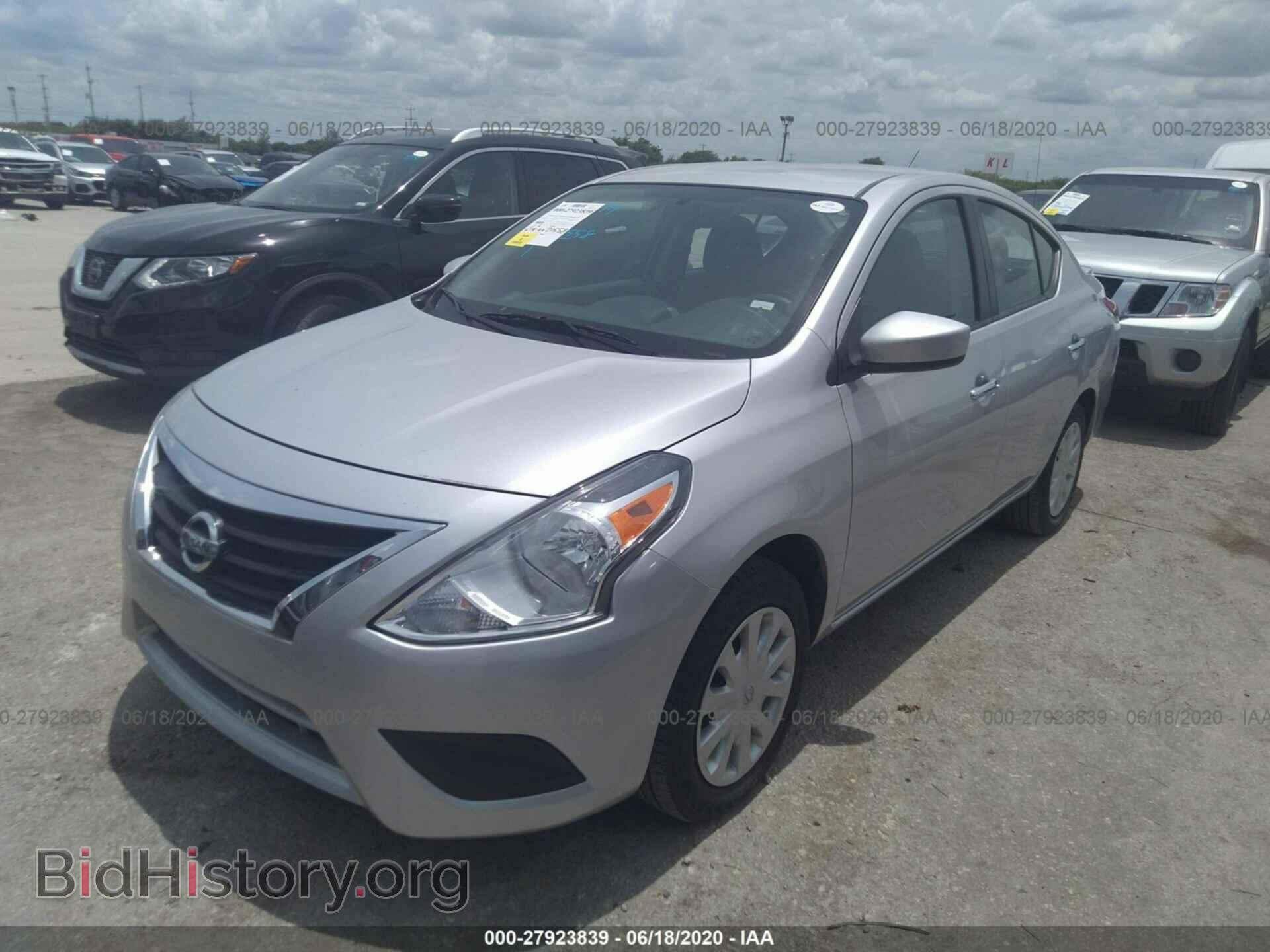 2019 NISSAN VERSA - VIN: 3N1CN7AP3KL840852 - Фото 2