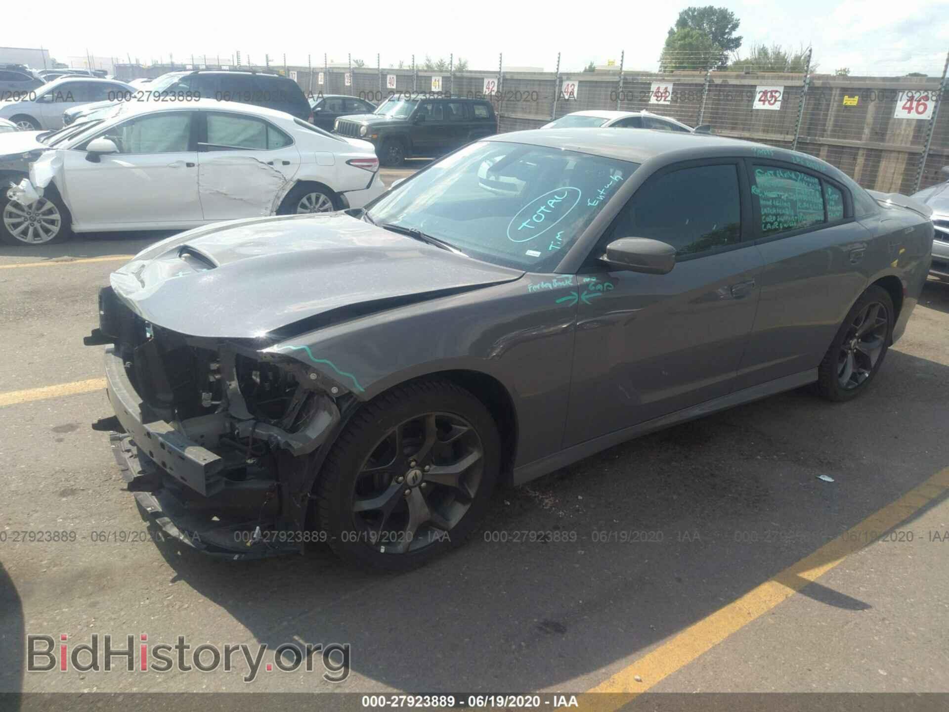 2019 DODGE CHARGER - VIN: 2C3CDXHG7KH691915 - Фото 2