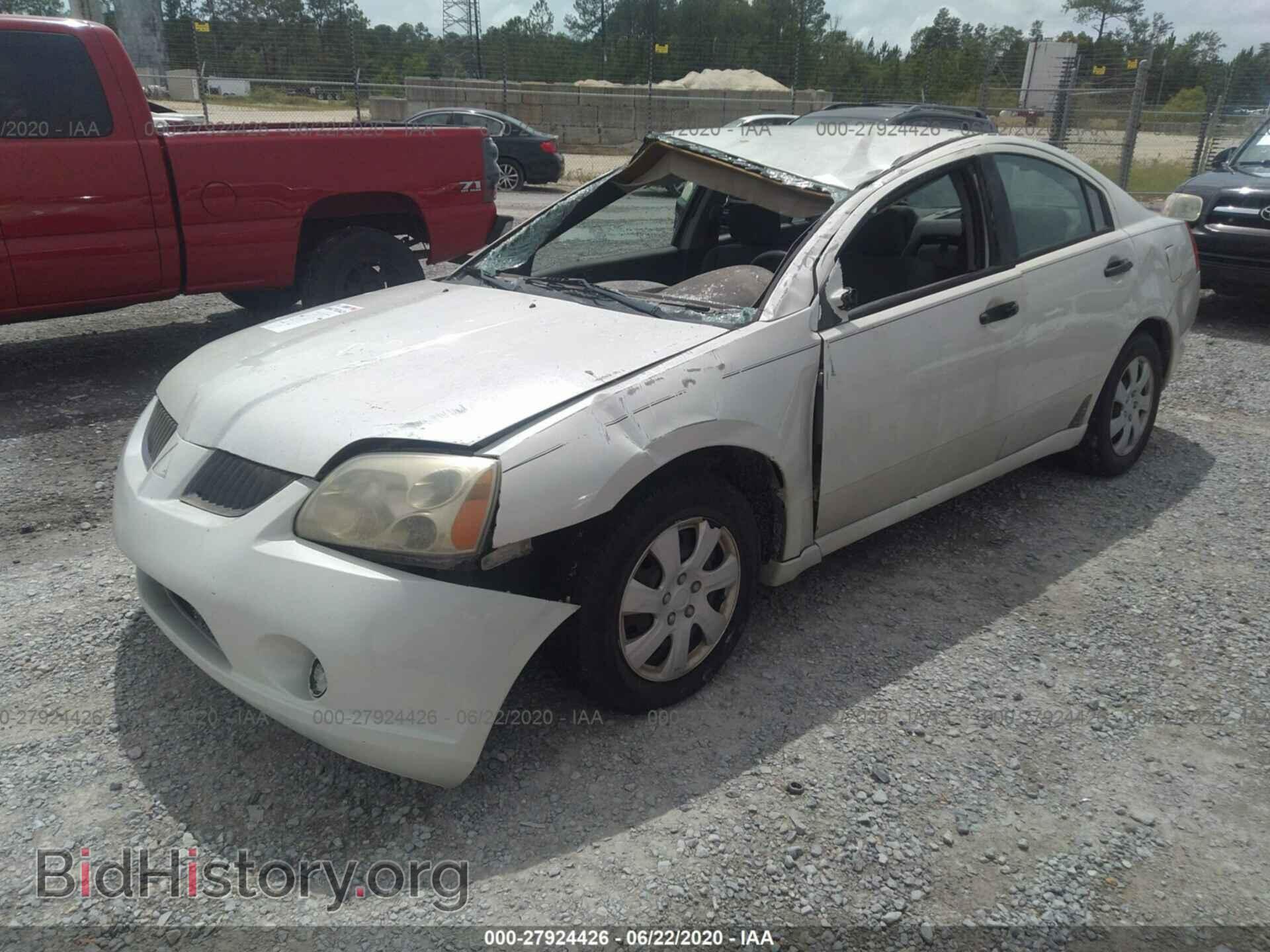 2004 MITSUBISHI GALANT - VIN: 4A3AB26F04E080914 - Фото 2