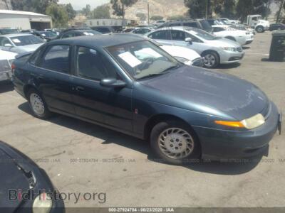 2002 Saturn LS, blue — VIN 1G8JS54F52Y551355, IAAI