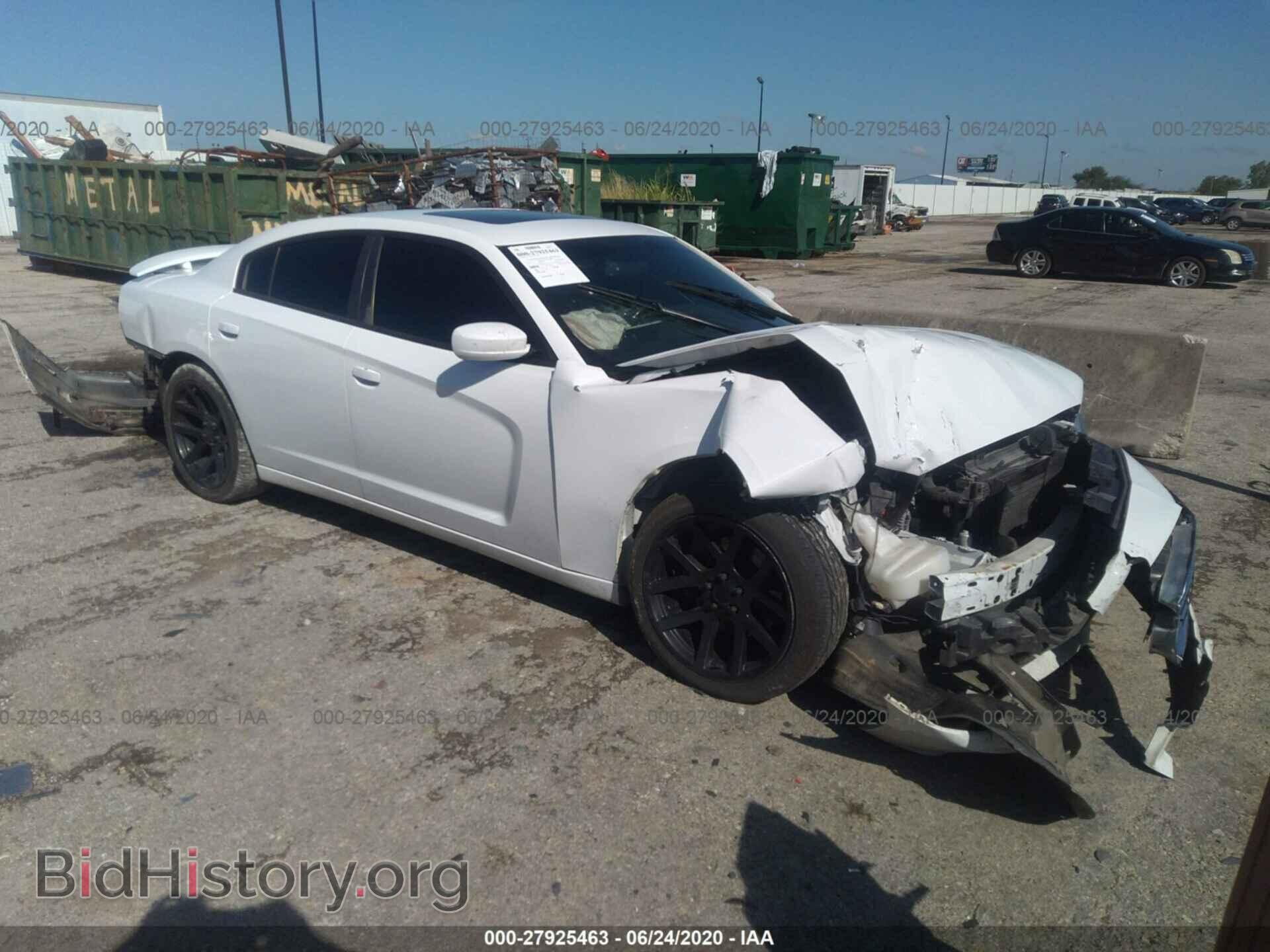 Photo 2C3CDXCT5CH304137 - DODGE CHARGER 2012