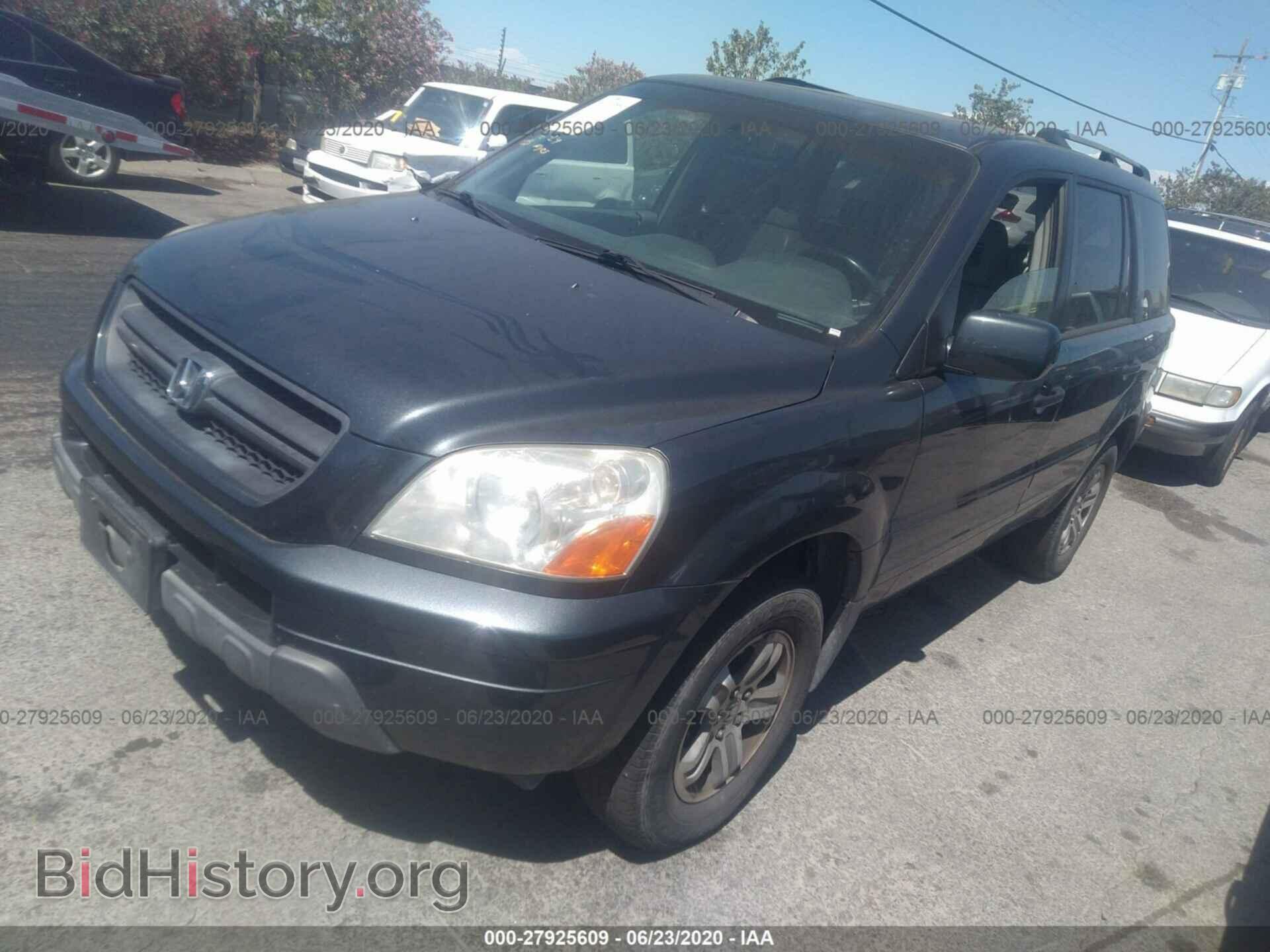 2005 HONDA PILOT - VIN: 2HKYF18645H563143 - Фото 2