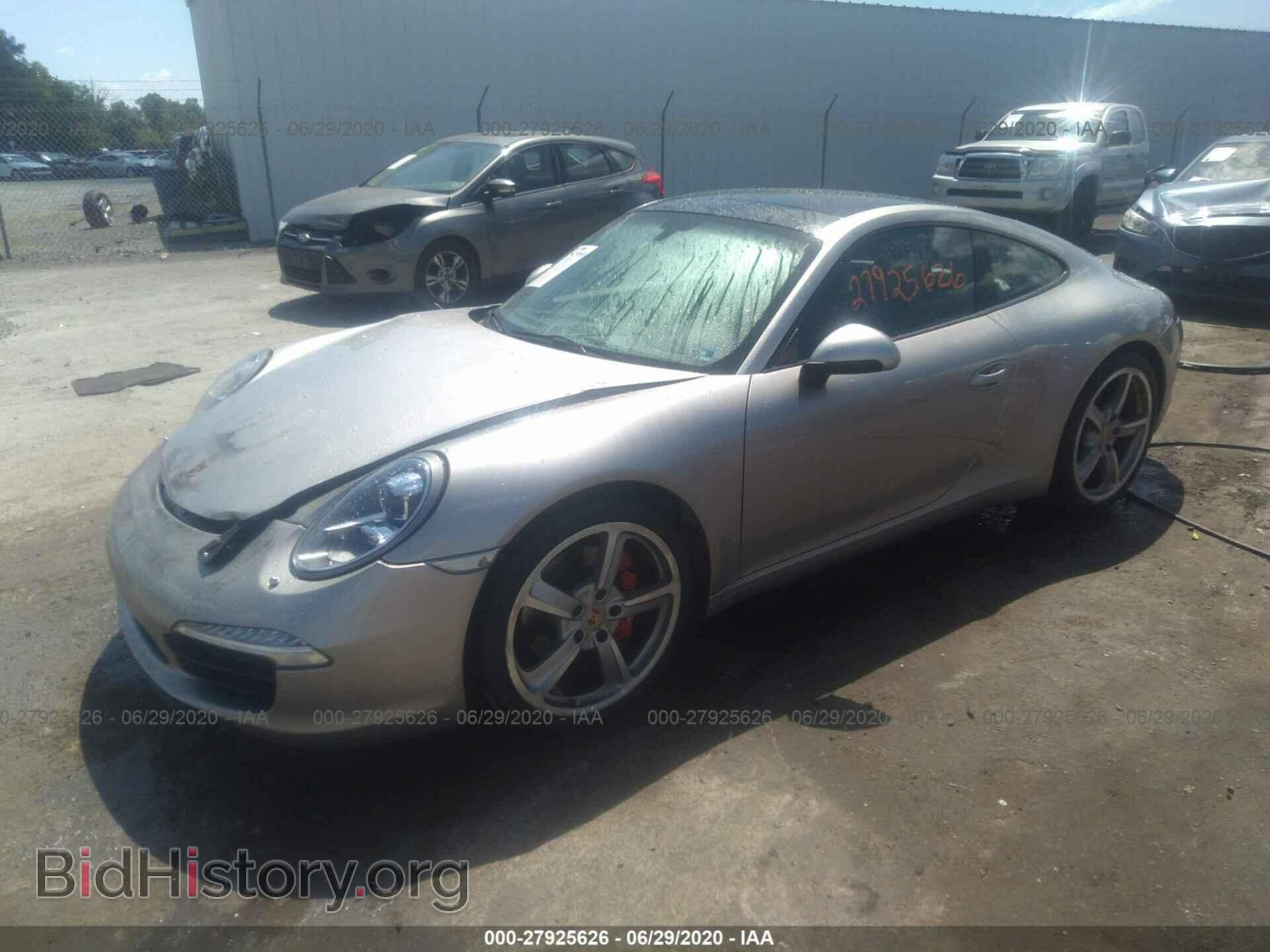 2013 PORSCHE 911 - VIN: WP0AB2A98DS123319 - Фото 2