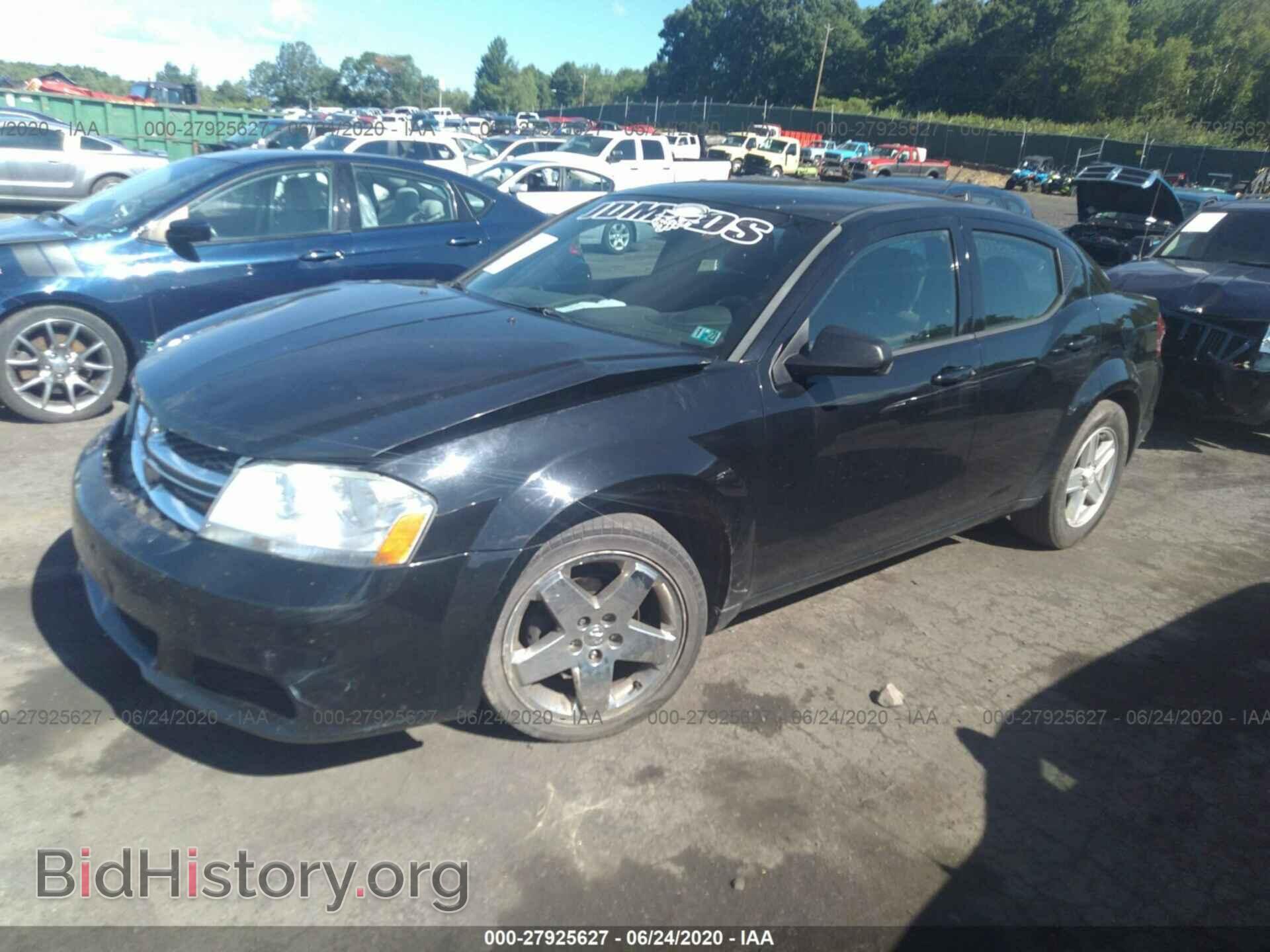 2011 DODGE AVENGER - VIN: 1B3BD4FB5BN546801 - Фото 2