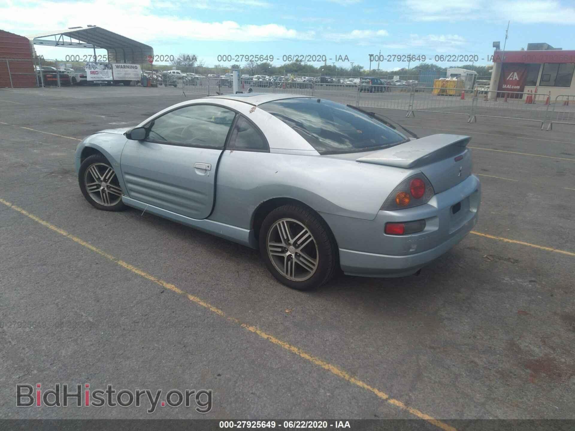 2003 MITSUBISHI ECLIPSE - VIN: 4A3AC74HX3E138976 - Фото 3