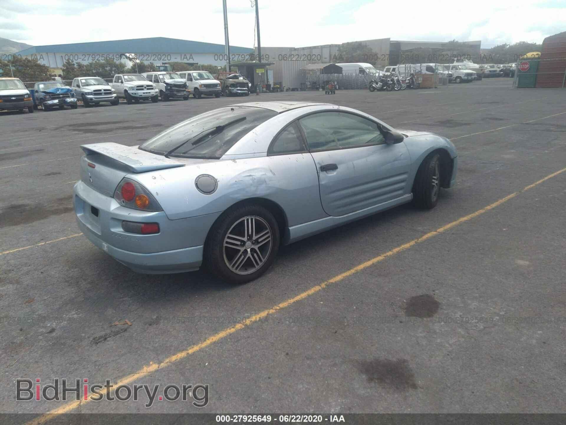2003 MITSUBISHI ECLIPSE - VIN: 4A3AC74HX3E138976 - Фото 4